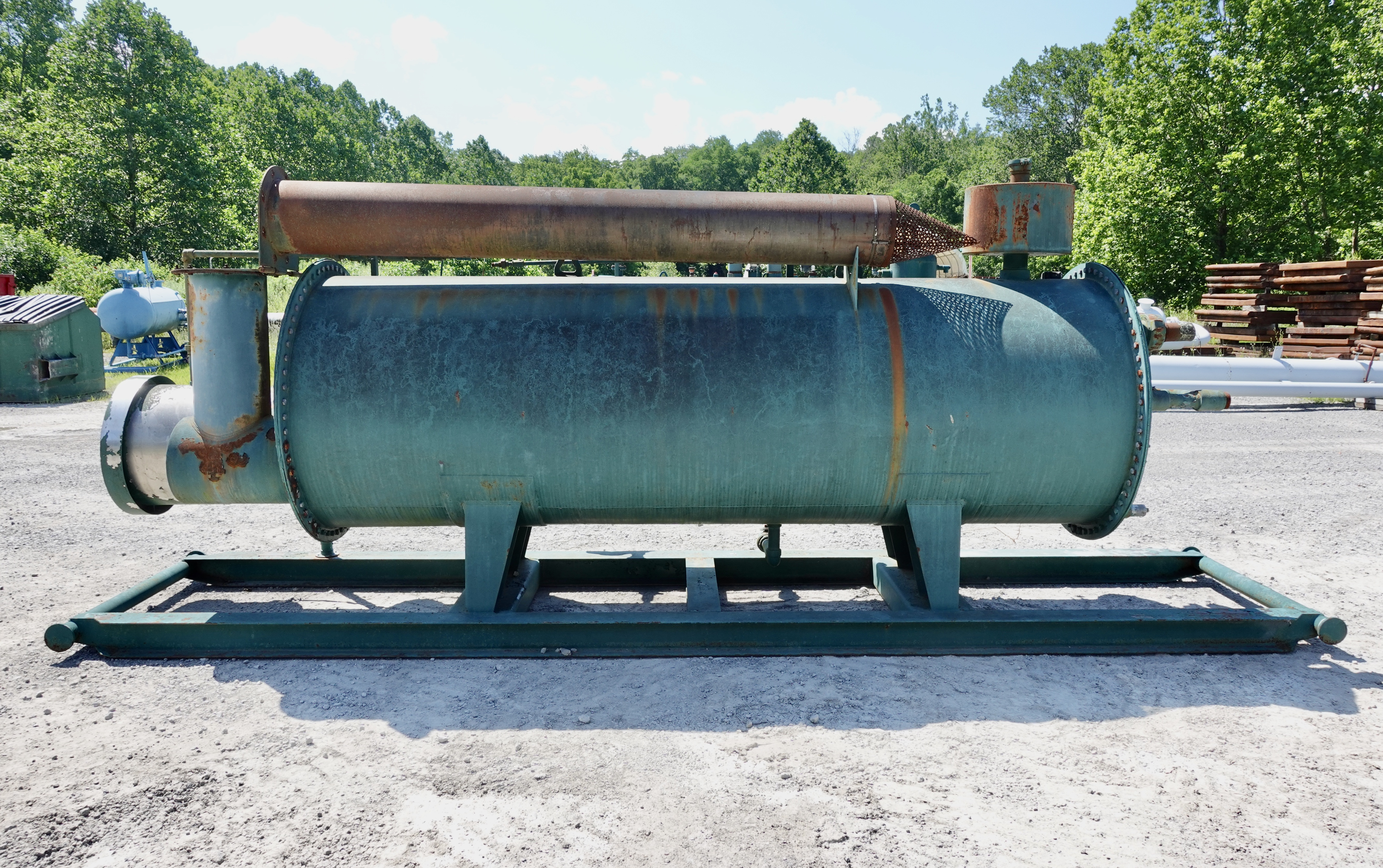 Used Line Heater, 1 mmbtu, 3", 5000#