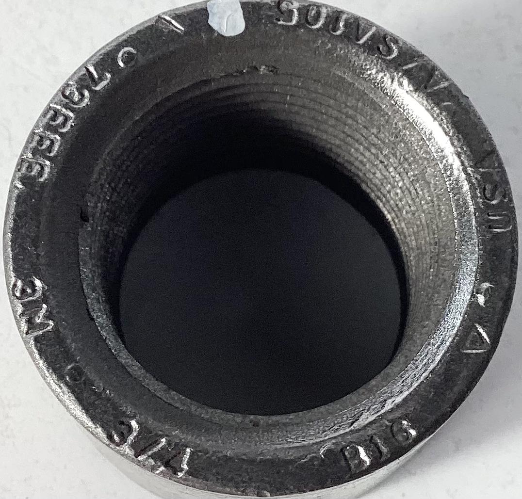 Coupling, W/THD, 3/4" x 1", 3M, SA105