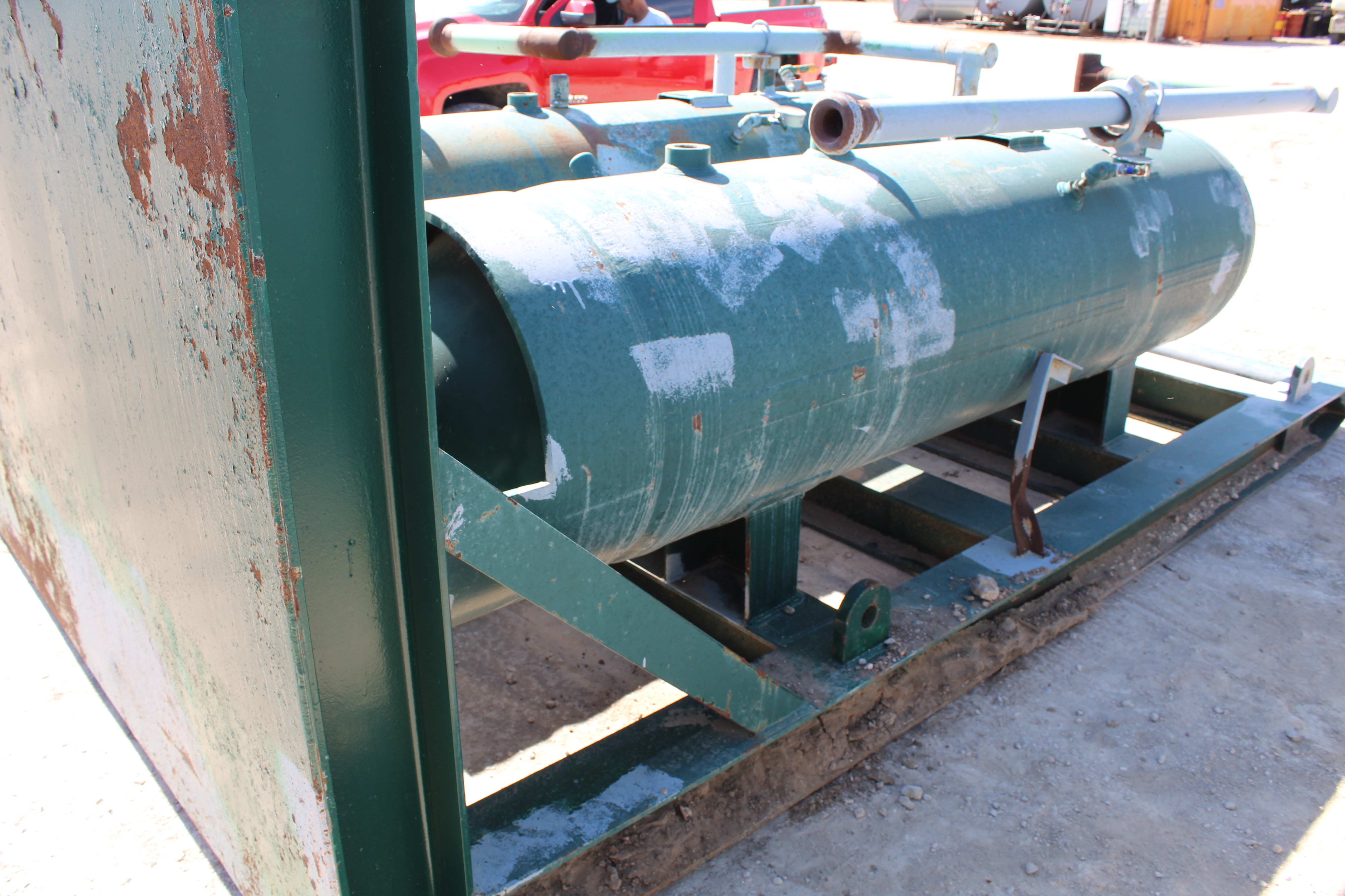 Used Sand Trap, Dual, Gravity, 30"x8', 3000#