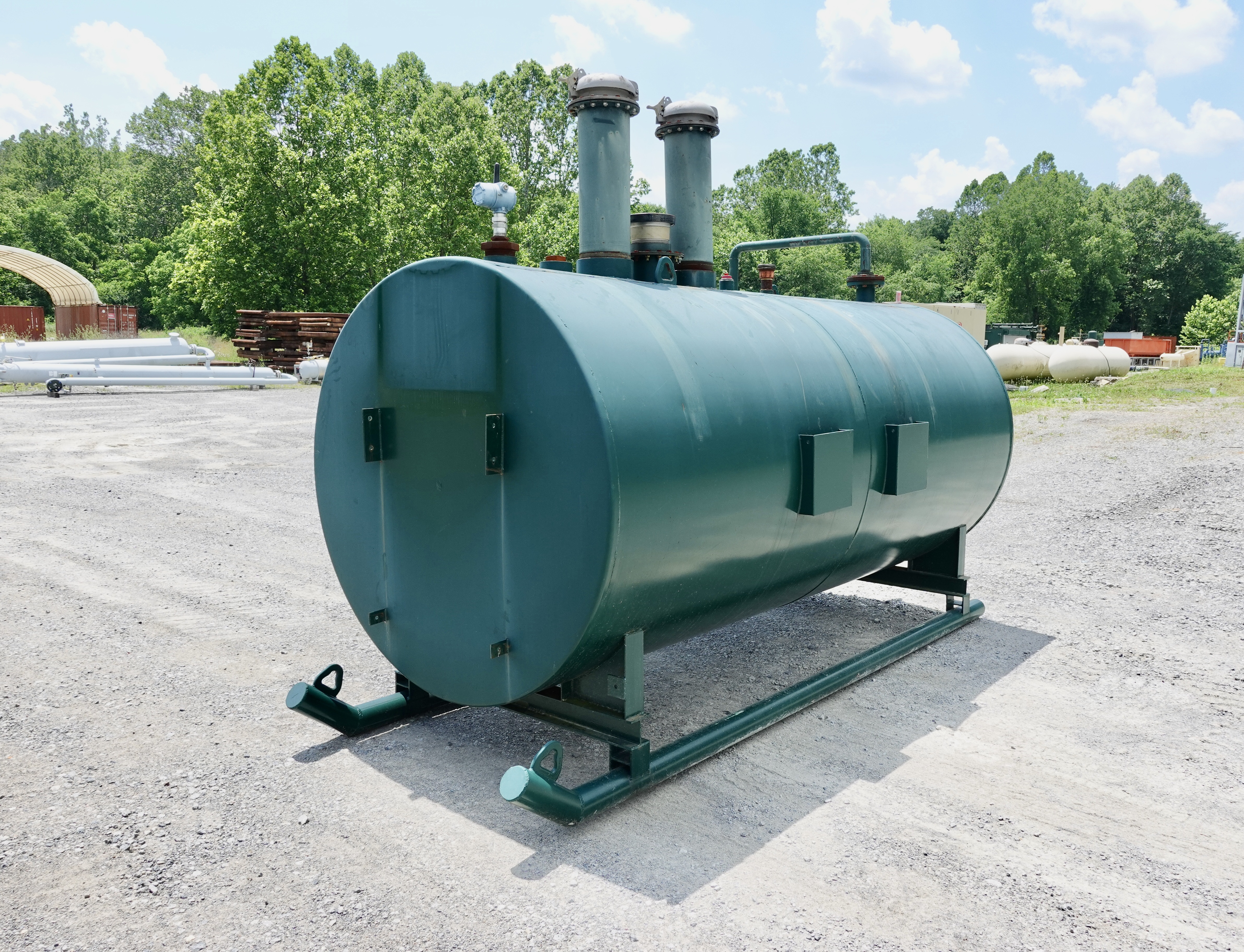 Used Storage Tank, 65"x12', 2000 gal