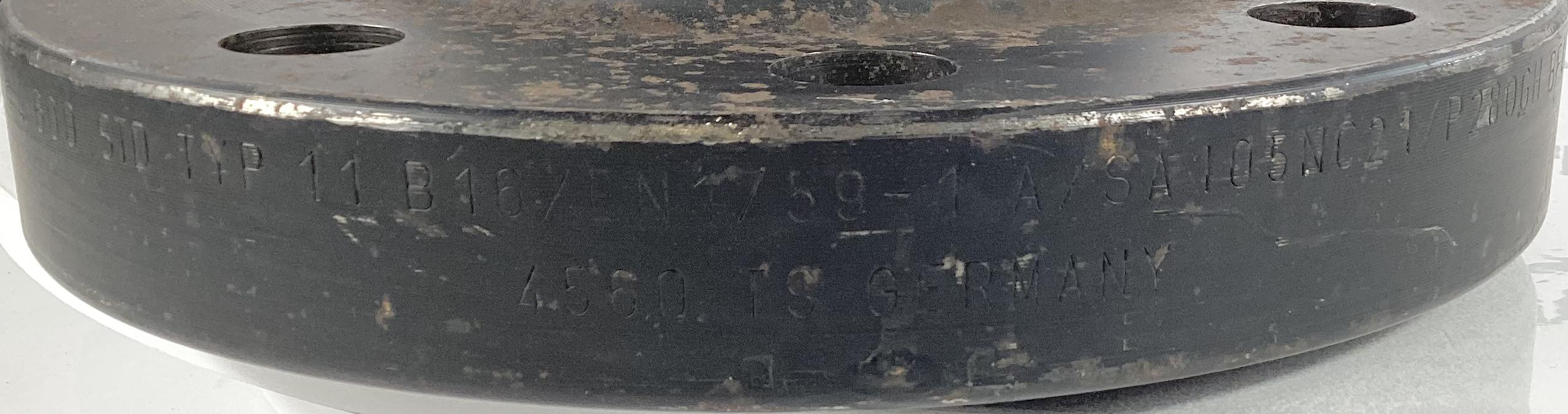 Flange, Pipe, 4", RFWN, 600, STD