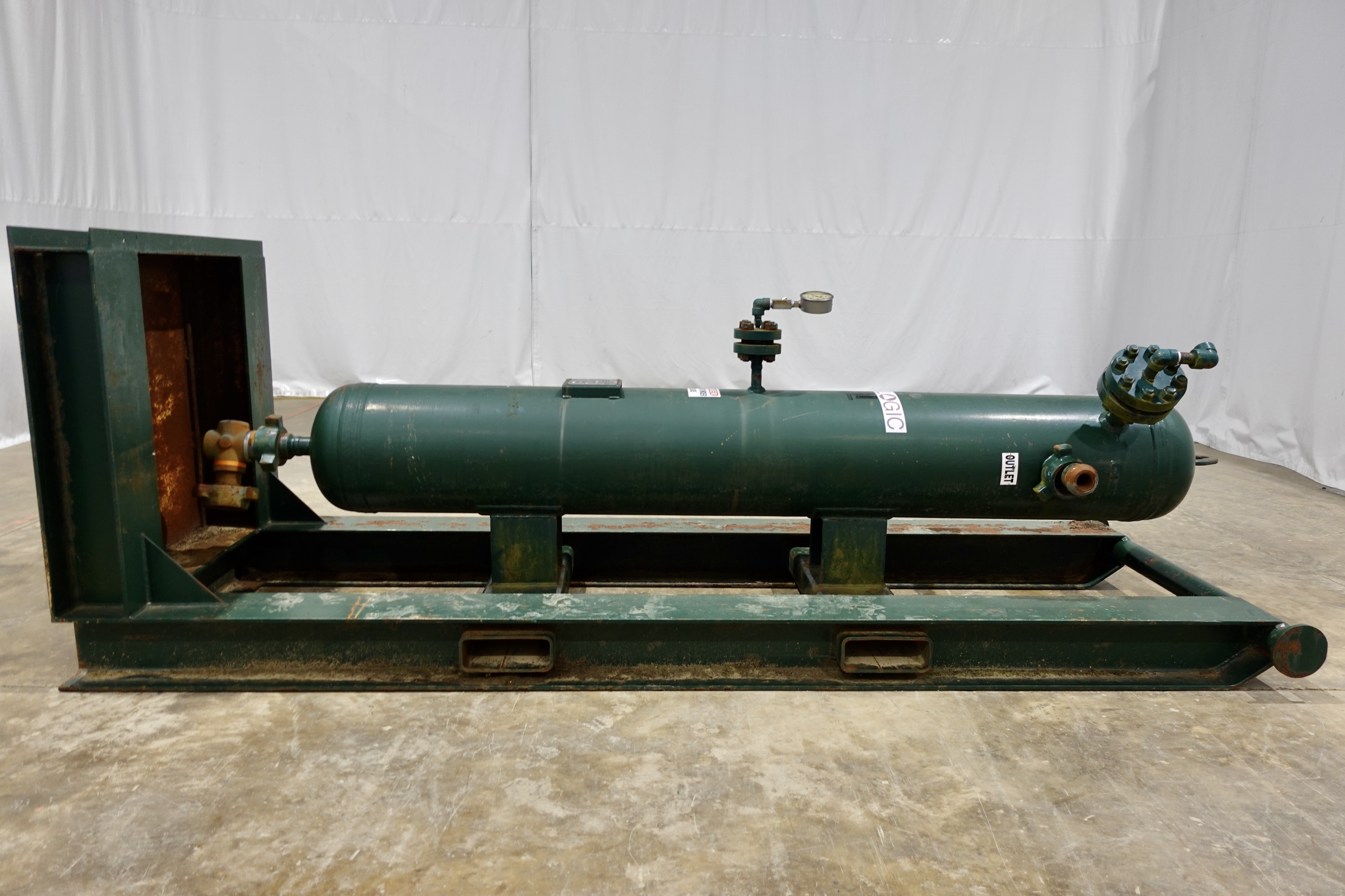 Used Sand Trap, Gravity, 16"x8', 3000#