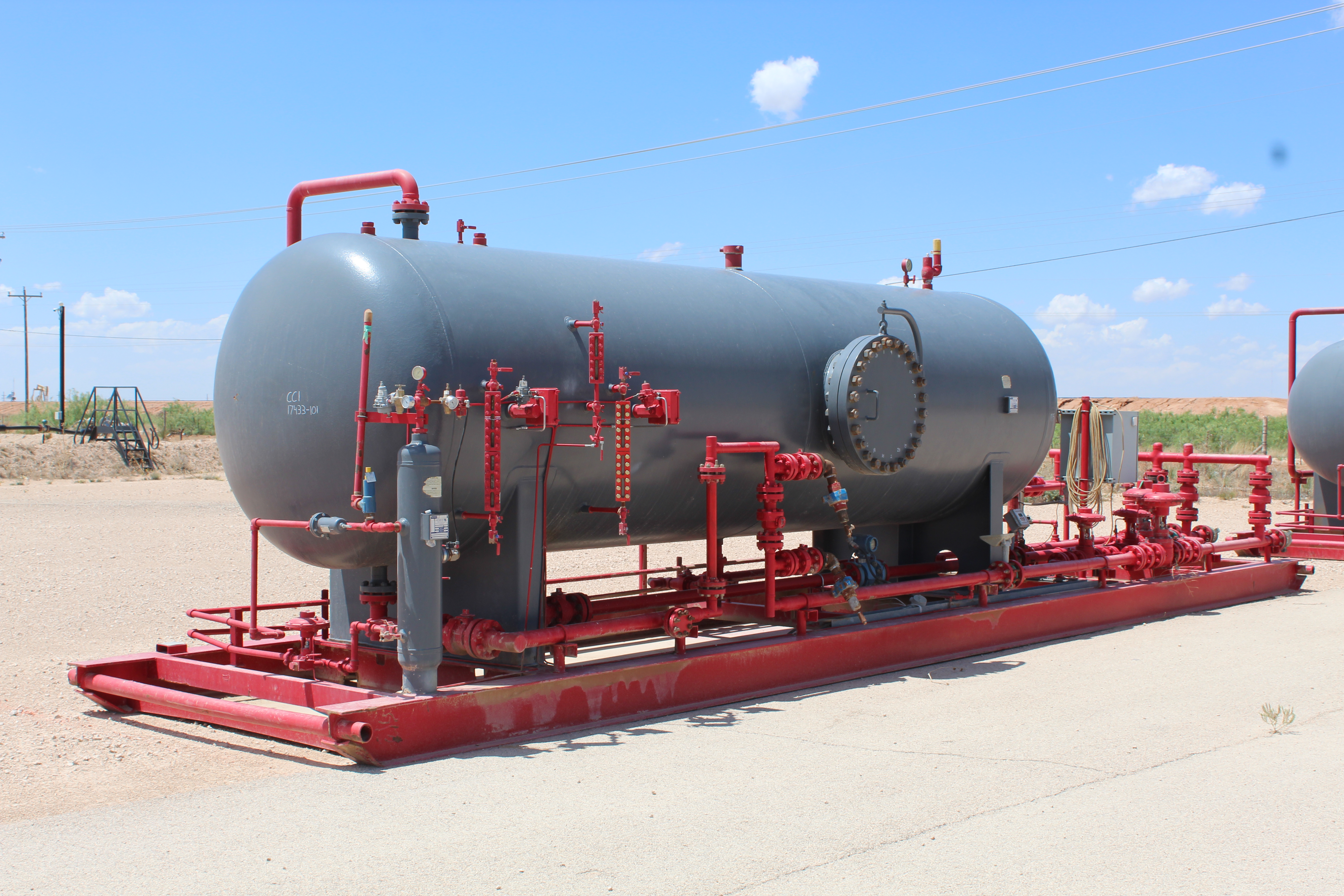 Used Separator, Horizontal, 4P, 72"x20', 500#