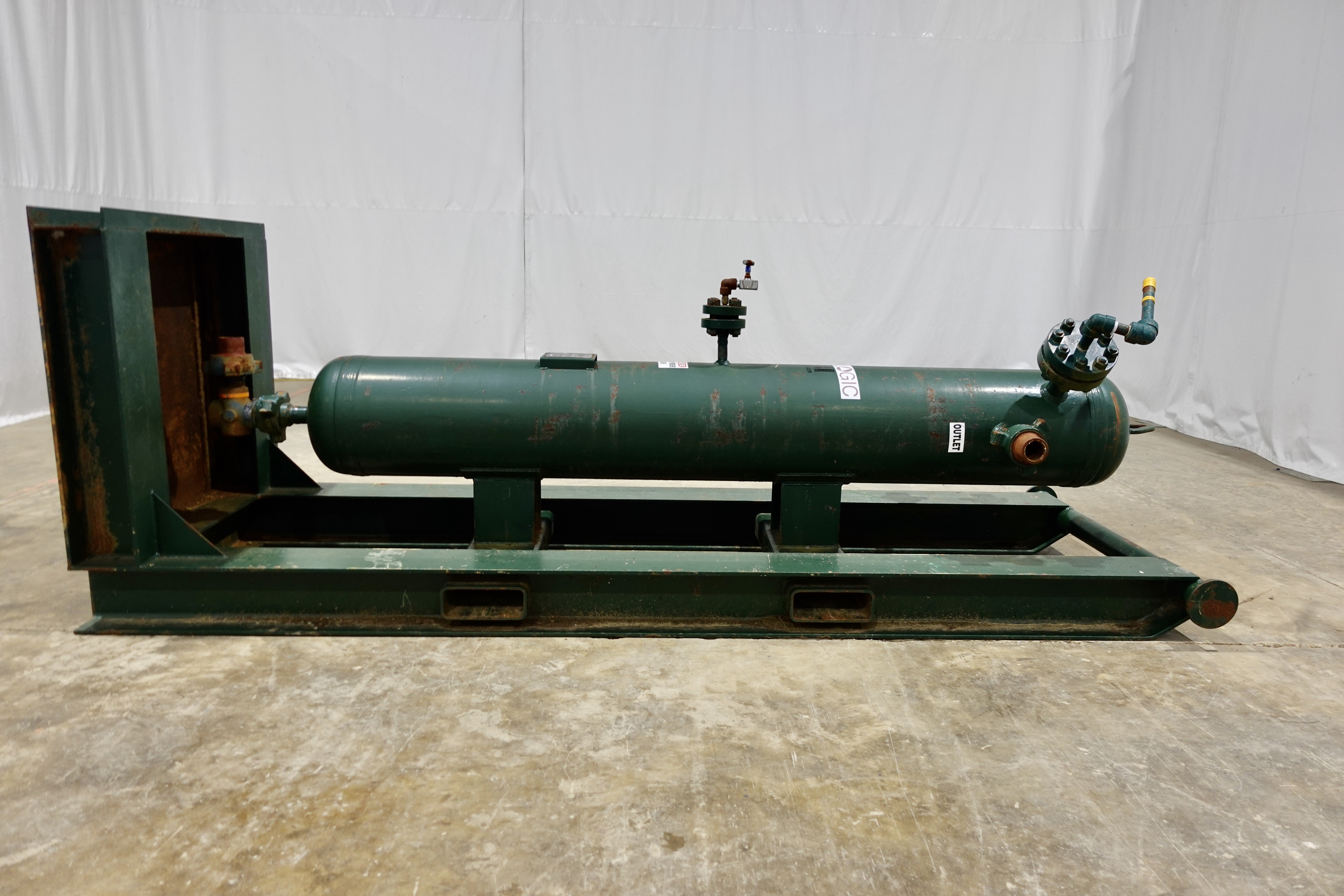 Used Sand Trap, Gravity, 16"x8', 3000#