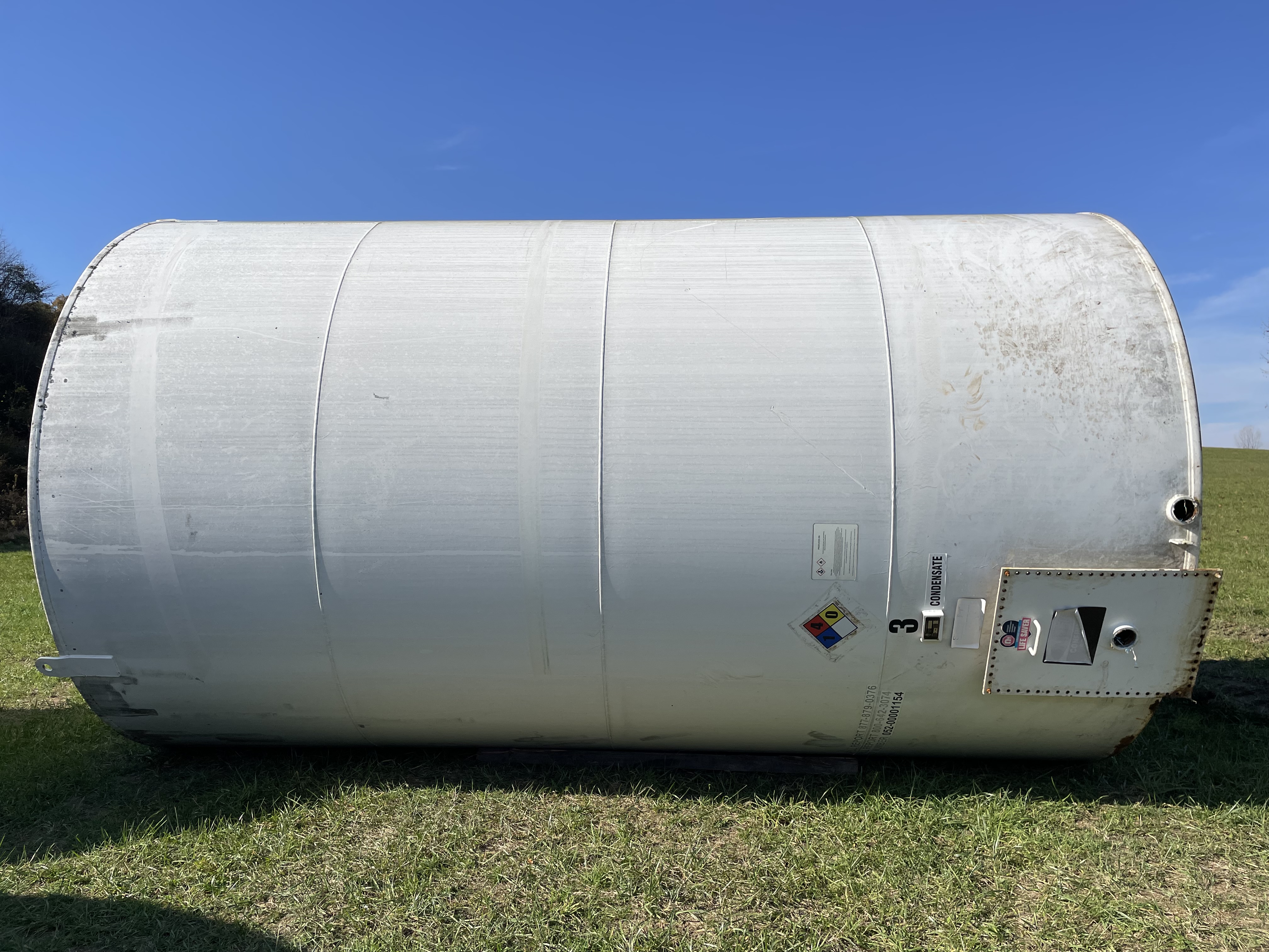 Used Tank, Vertical, 400 BBL, 12'"x20'