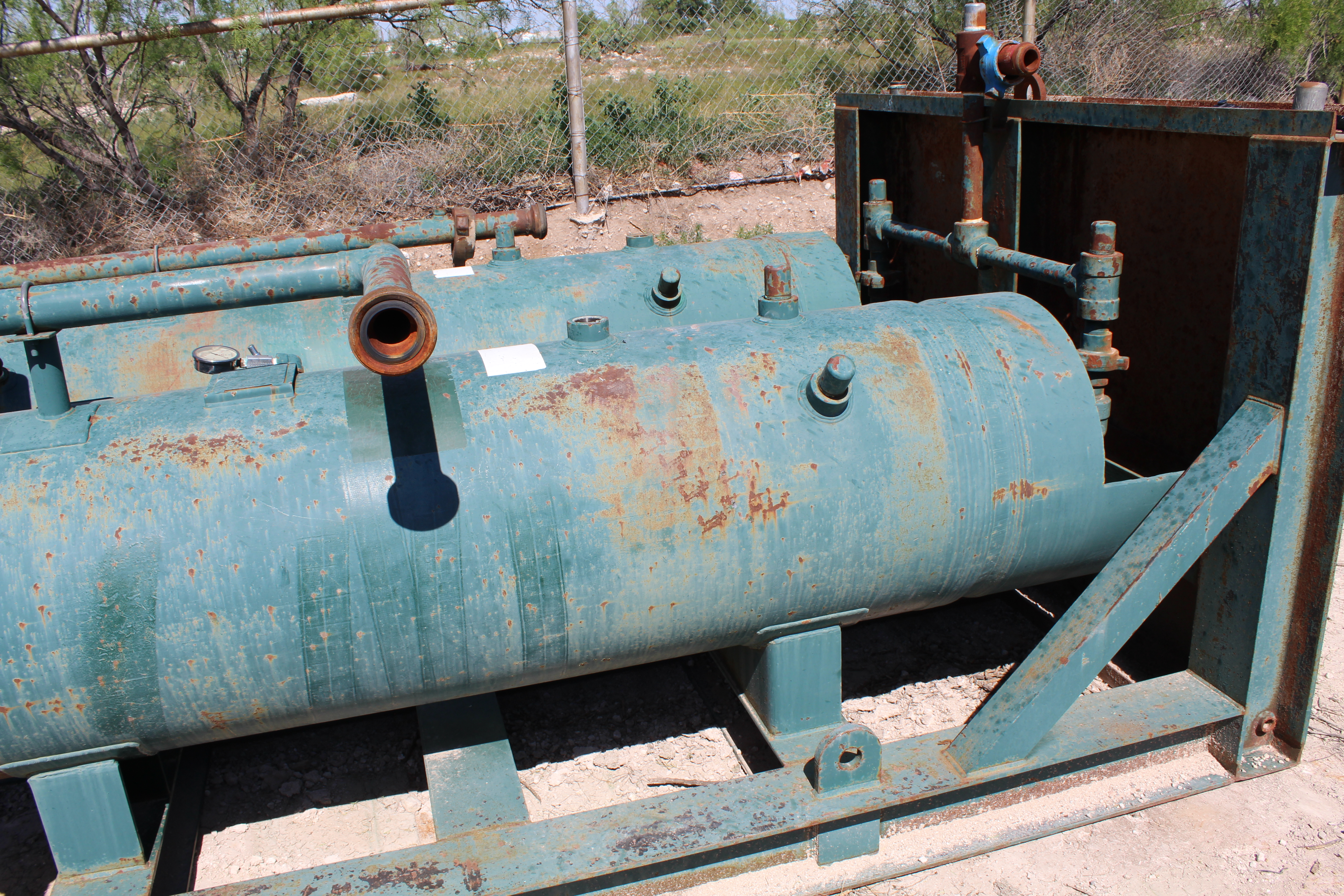 Used Sand Trap, Dual, Gravity, 30"x8', 3000#