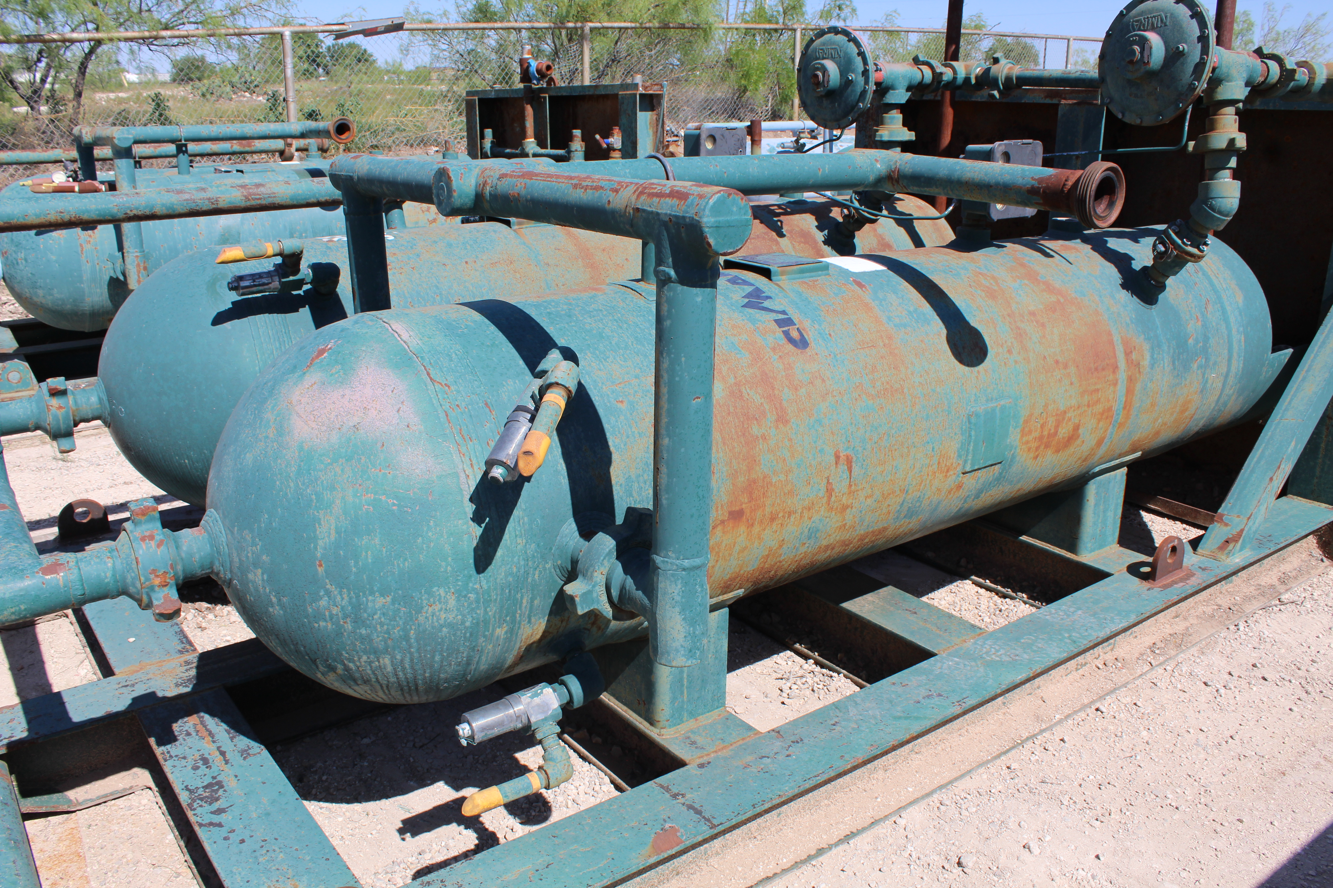 Used Sand Trap, Dual, Gravity, 30"x8', 3000#