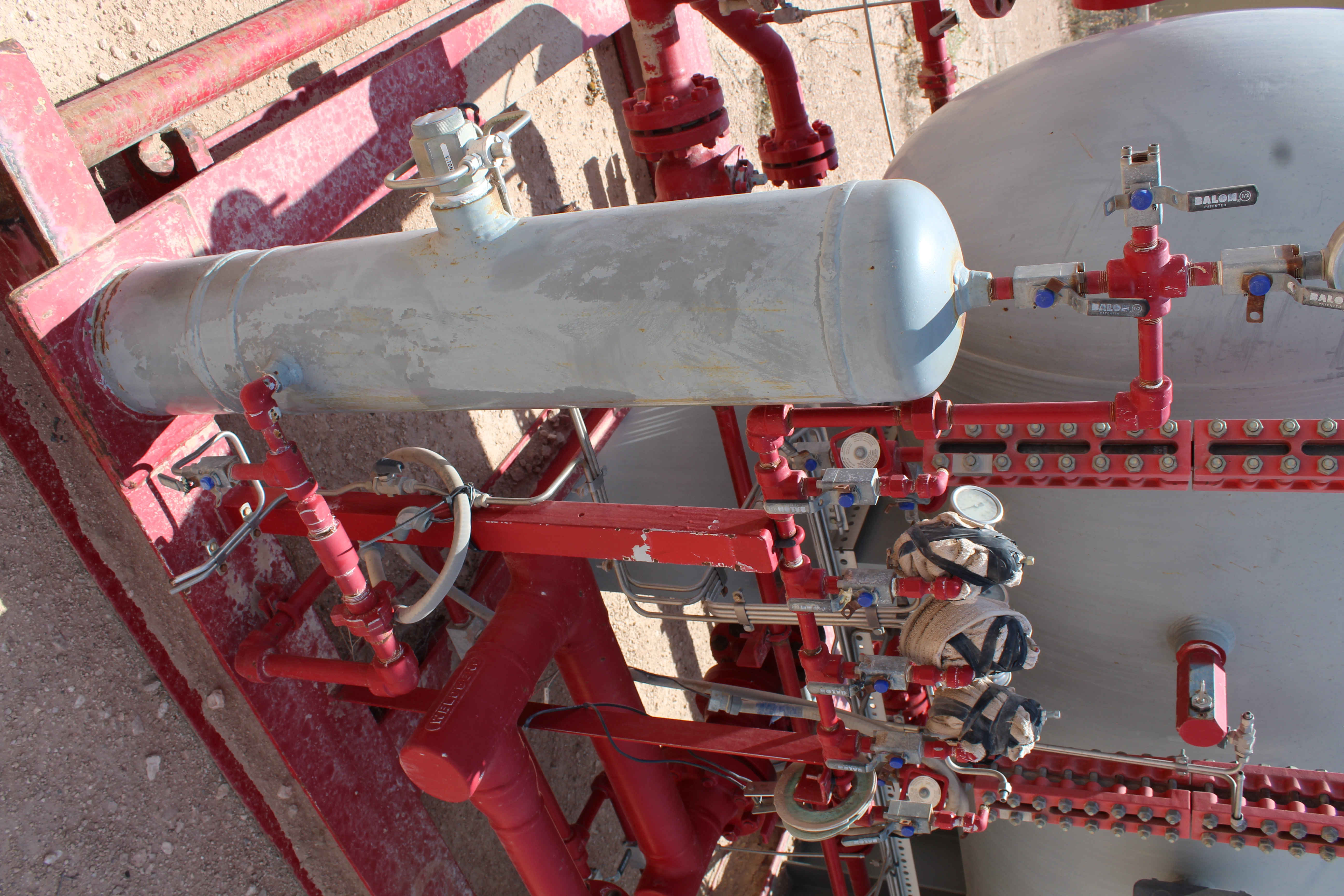 Used Separator, Horizontal, 3P, 48"x10', 1440#