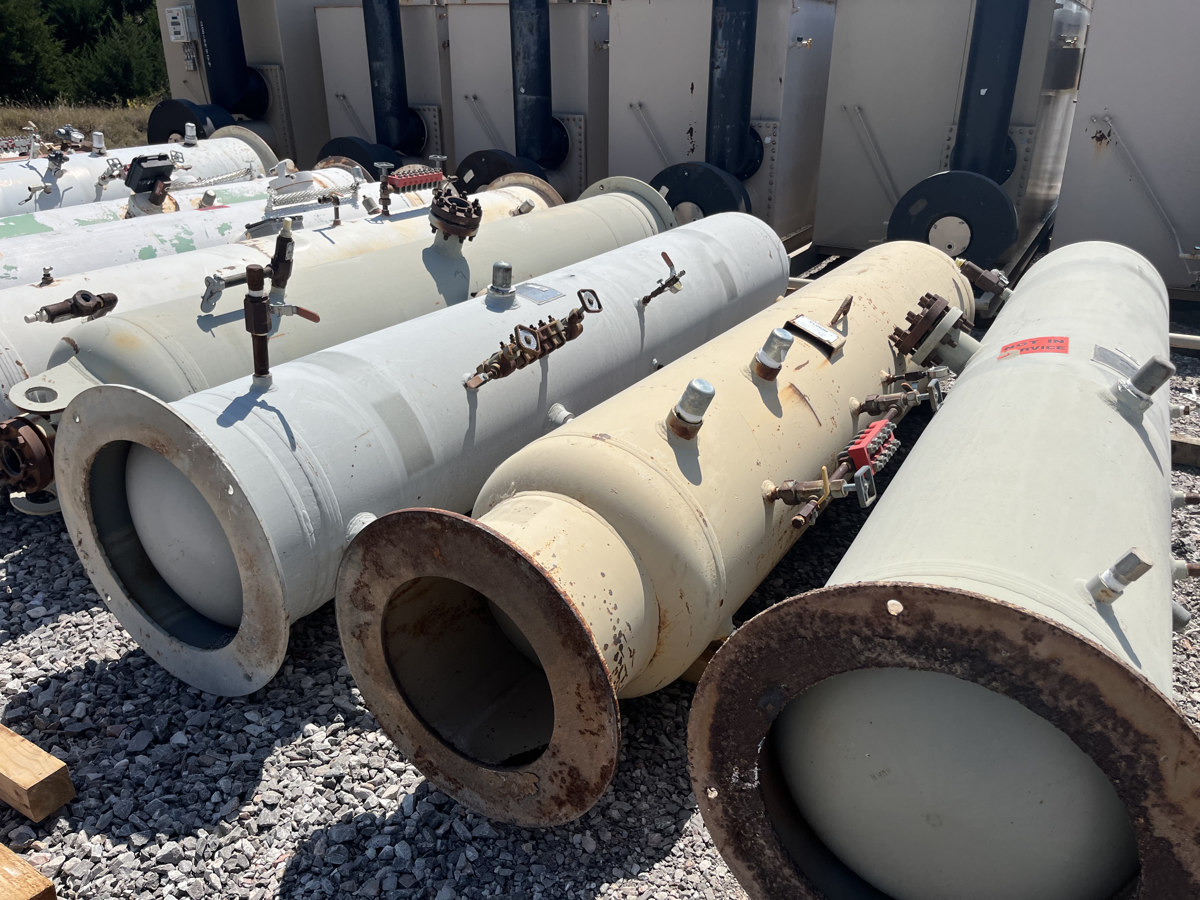 Used Separator, Vertical, 2P, 24"x8', 1440#