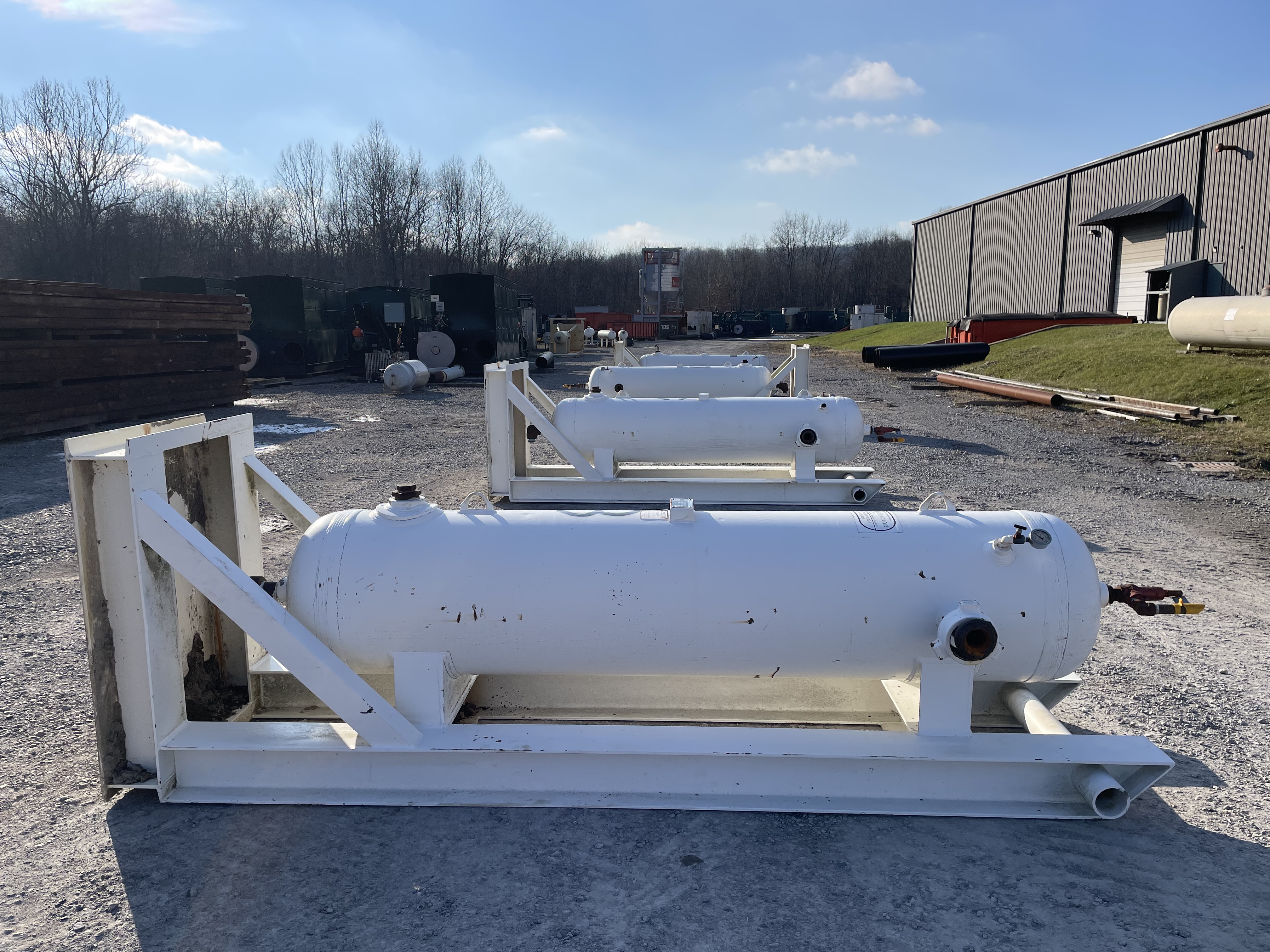 Used Sand Trap, Gravity, 24"x8', 3000#