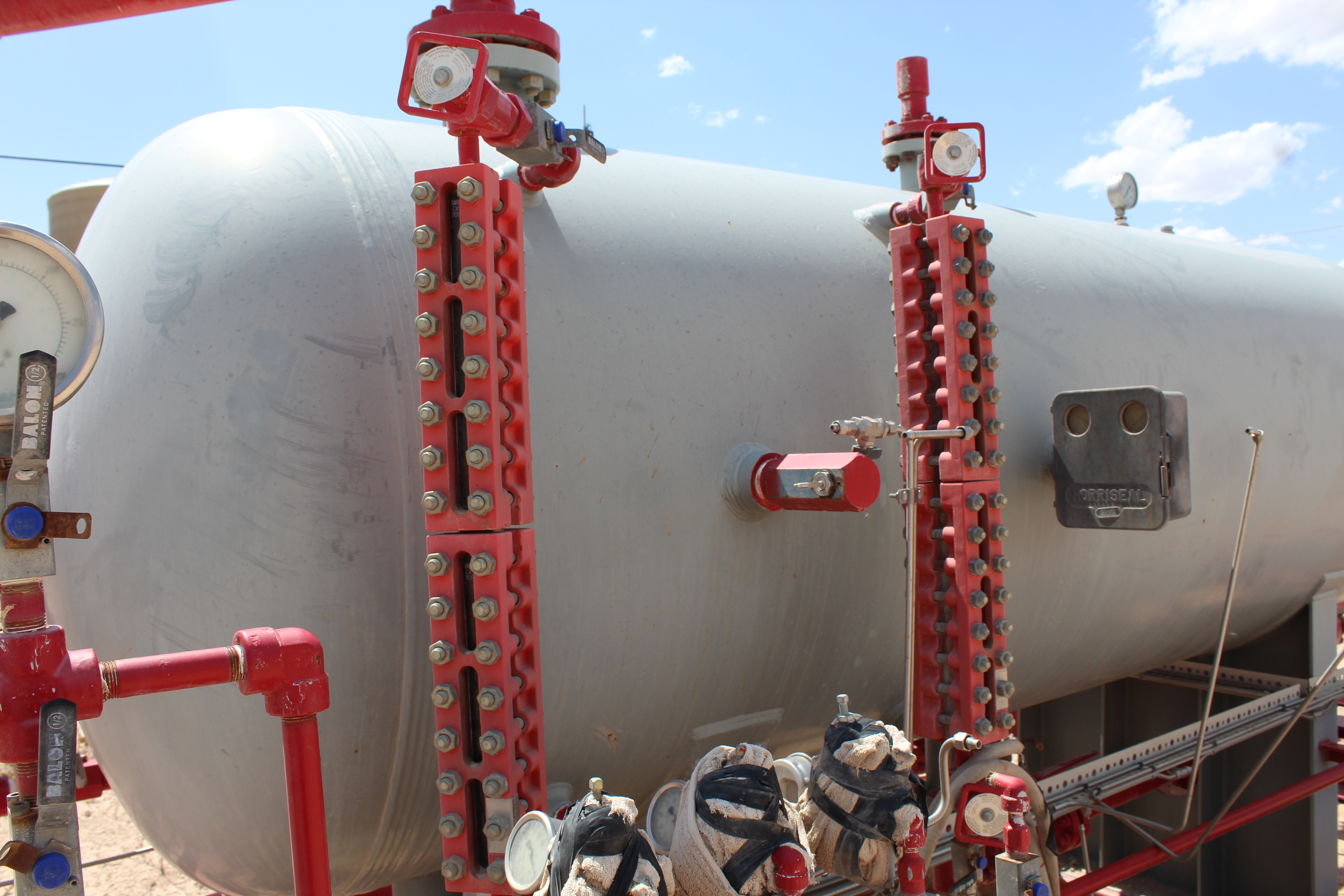 Used Separator, Horizontal, 3P, 48"x10', 1440#