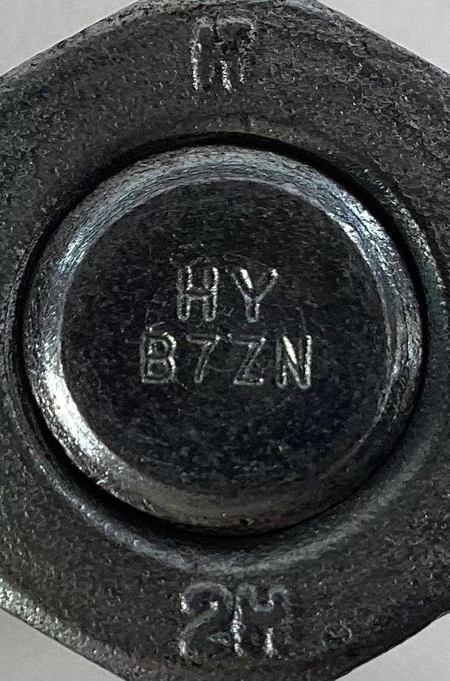 Stud, THD, 1"-8x7-1/2", Zinc