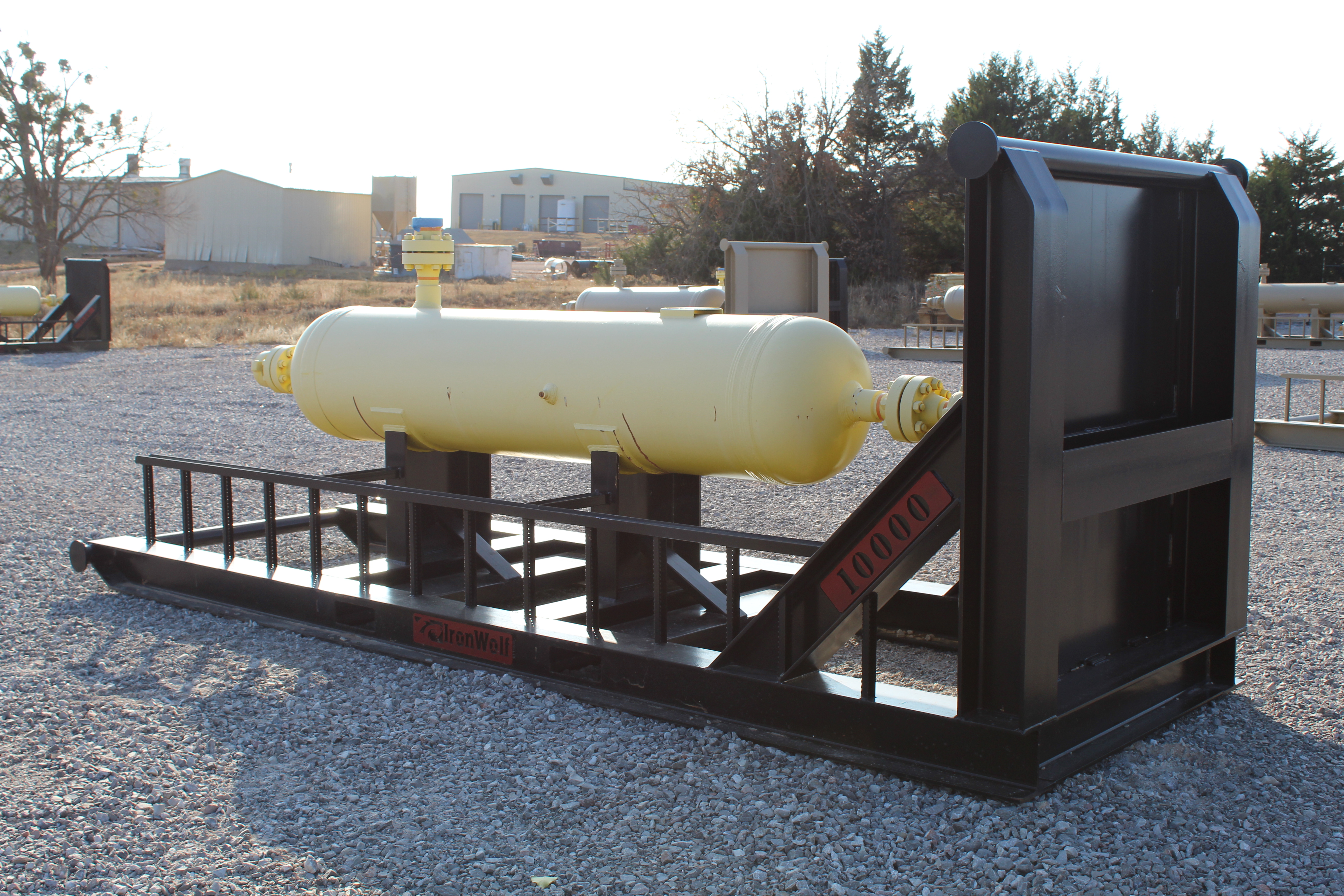 Used Sand Trap, Cyclonic, 24"x8', 10000#