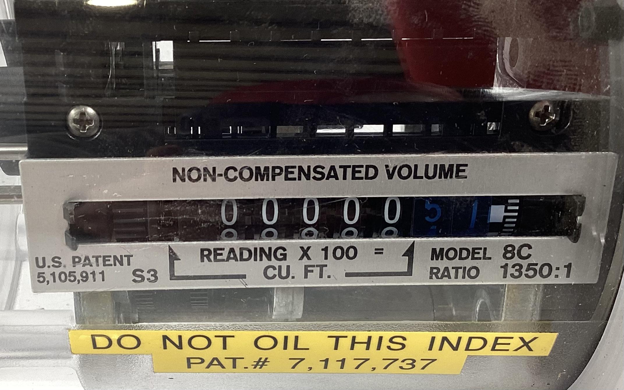 Meter, Roots, Dresser, 8C175, 2", RF150, 175#