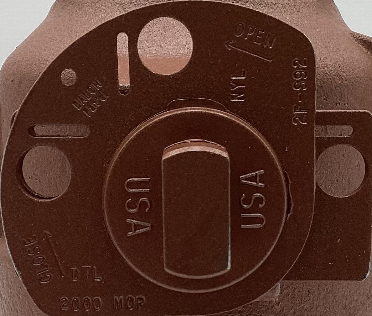 Valve, Ball, Balon, 2", FNPT, 2000#, Series S