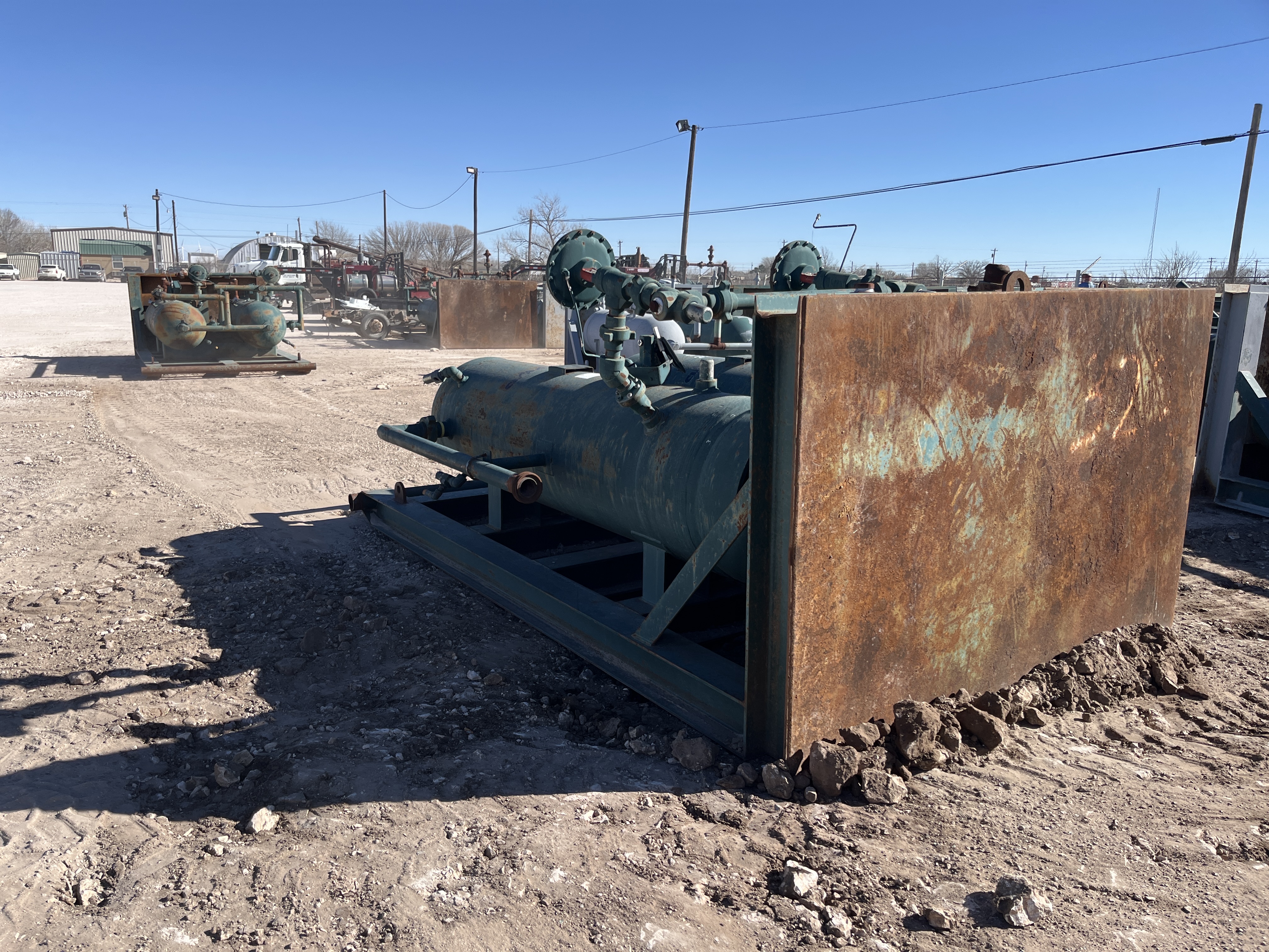 Used Sand Trap, Dual, Gravity, 30"x8', 3000#