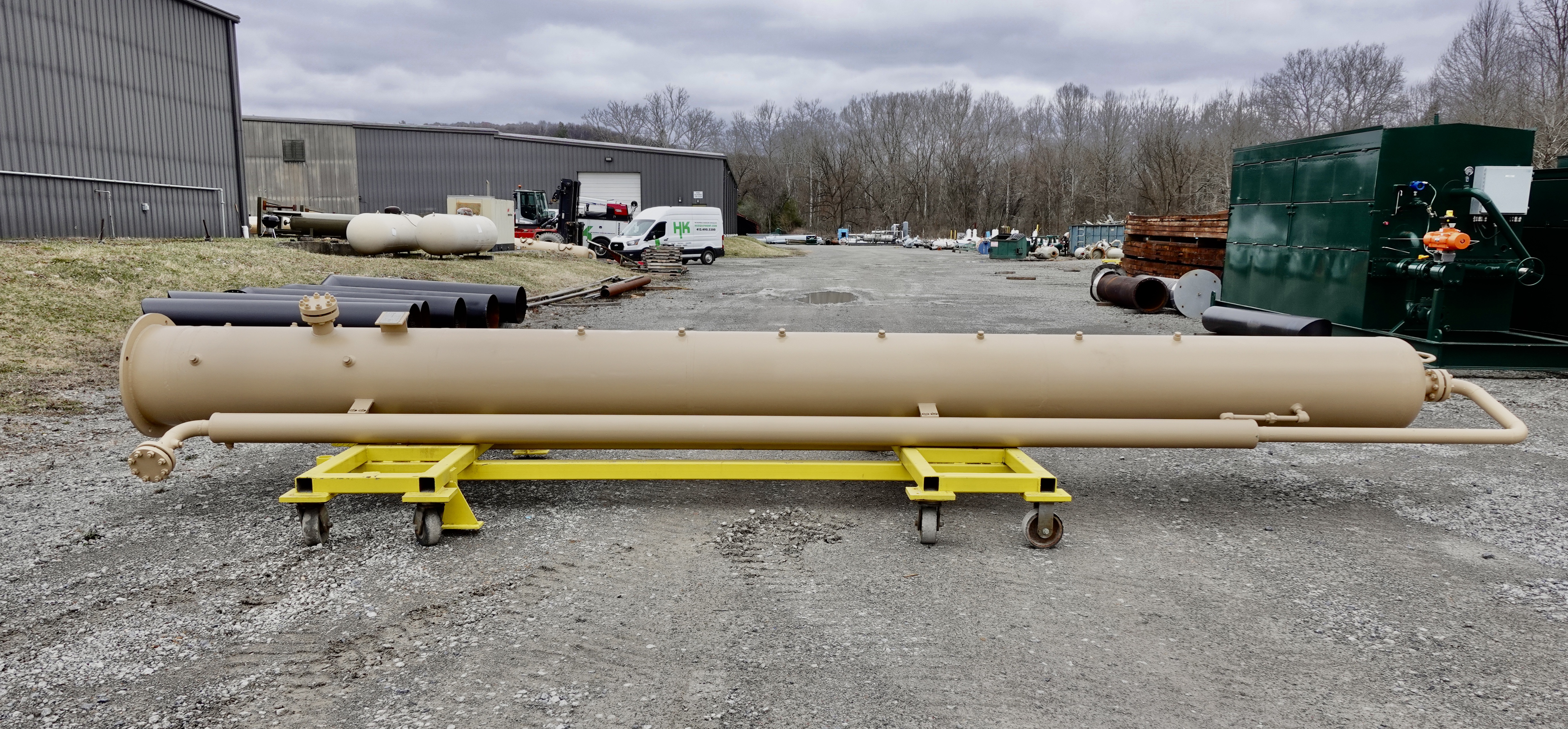 Used Tower, Glycol, Structured Packing, 24"x24', 1440#