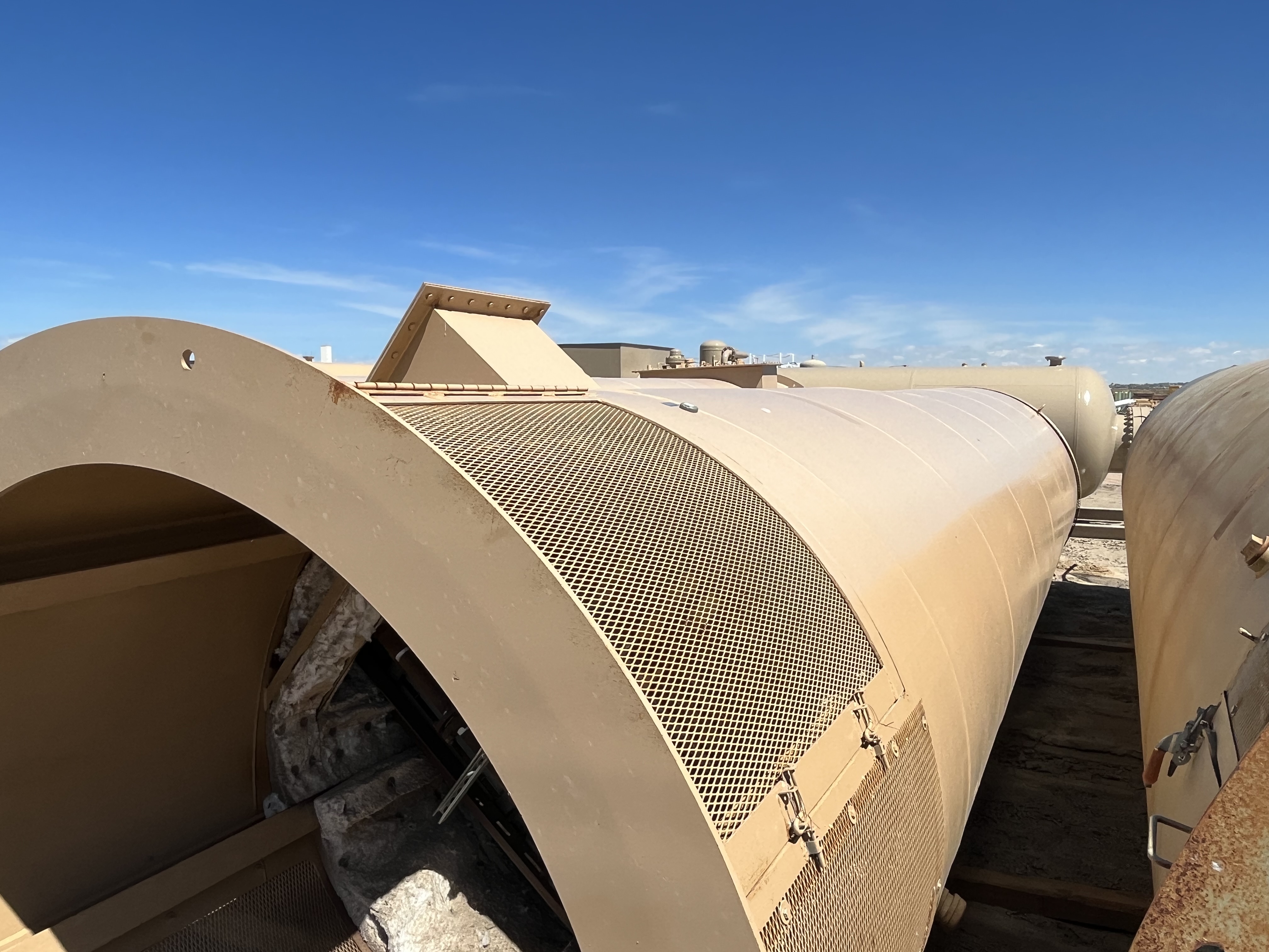 Used Combustor / Flare, 84"x30', 53 MMBtu/hr