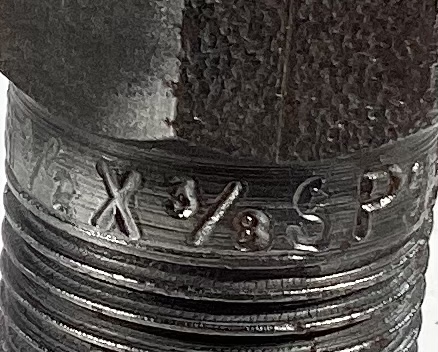 Coupling, THD, 1/2"x3/8", MxM, XH