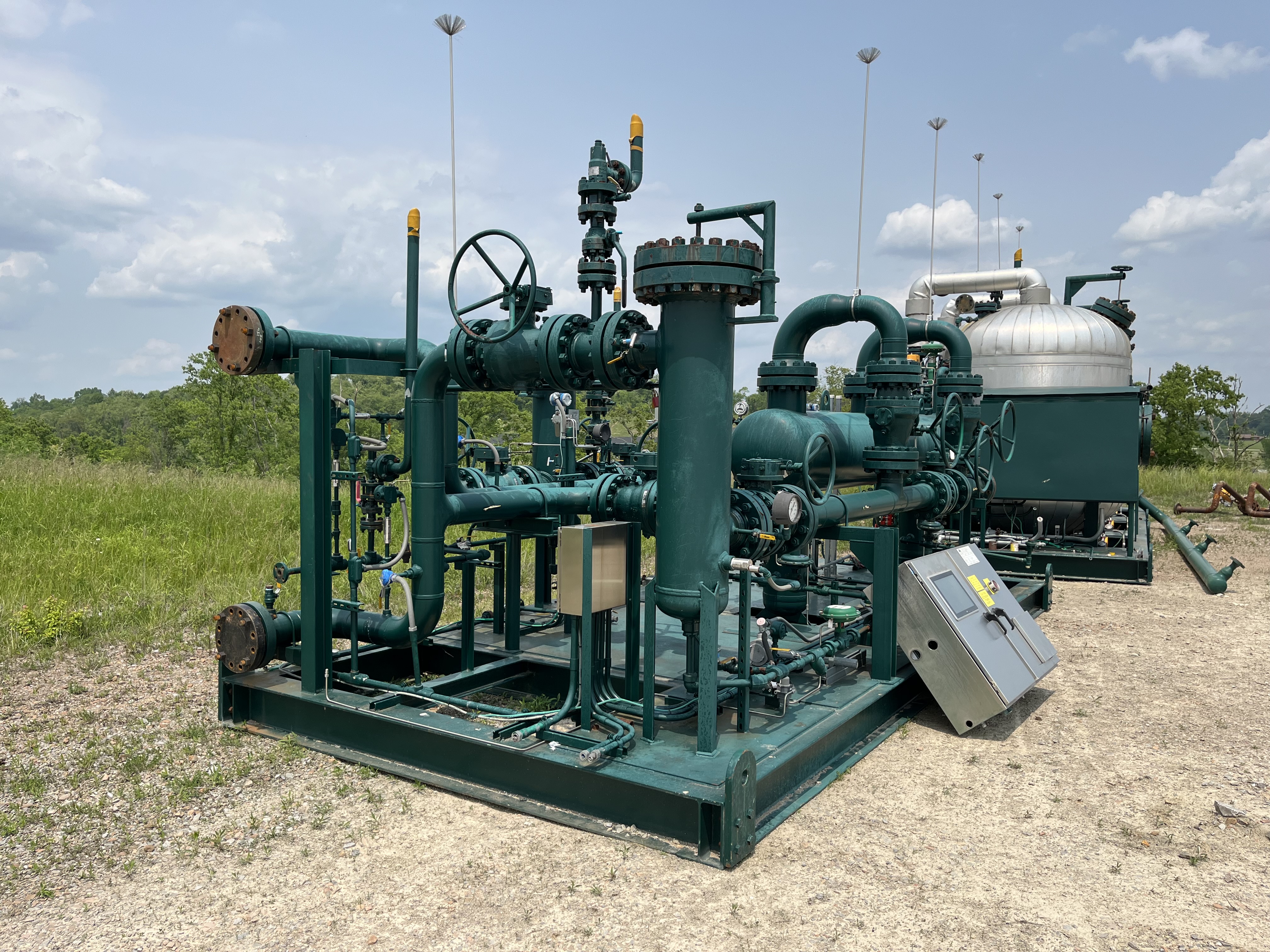 Used Filter Separator, Horizontal, 24"x12'6", 1440#