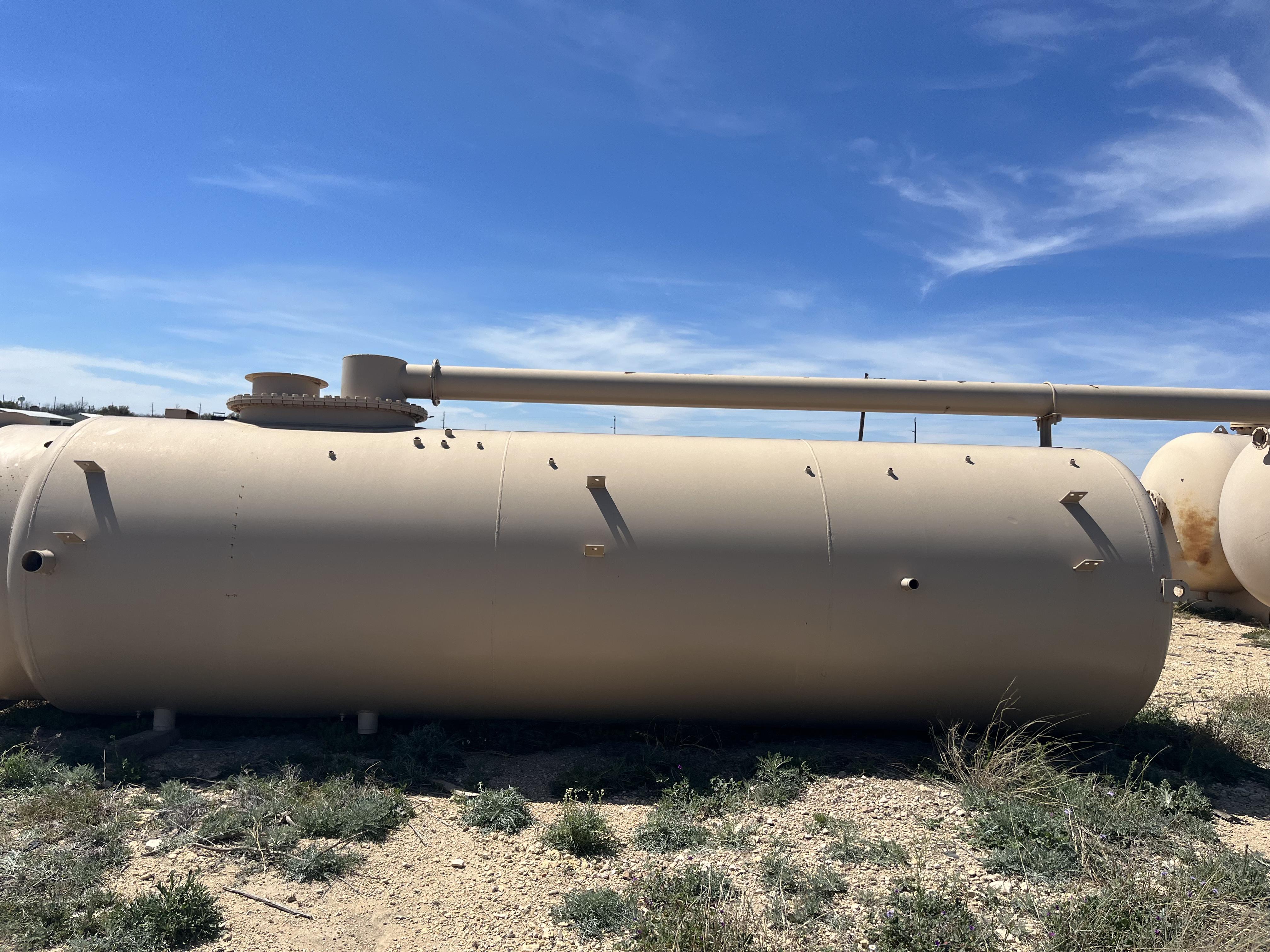 Heater Treater, Vertical, 6'x20', 75# MAWP