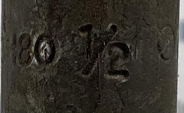 1/2" x 7" SCH80 Nipple