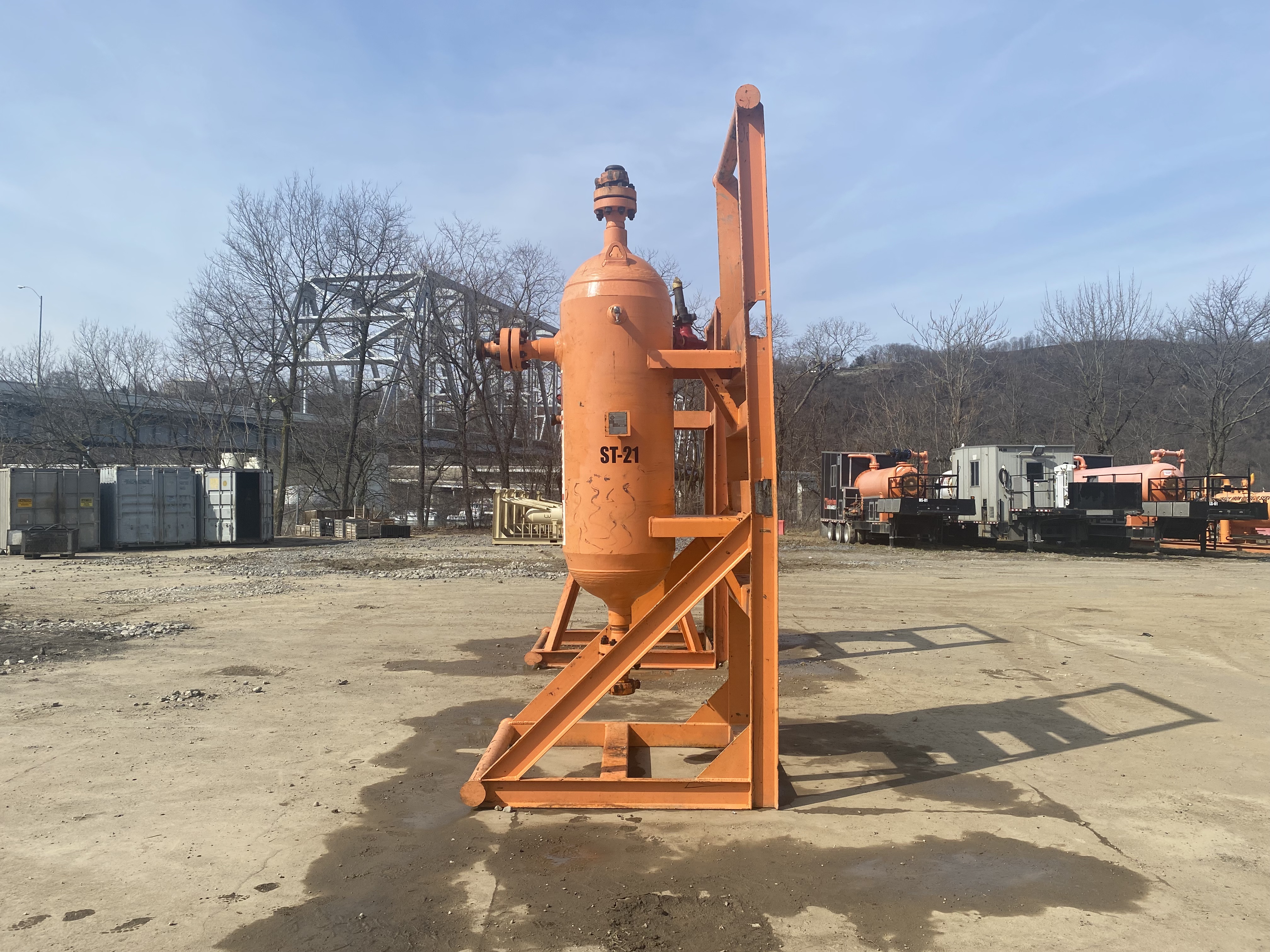 Used Sand Trap, Gravity, 28"x6', 10000#