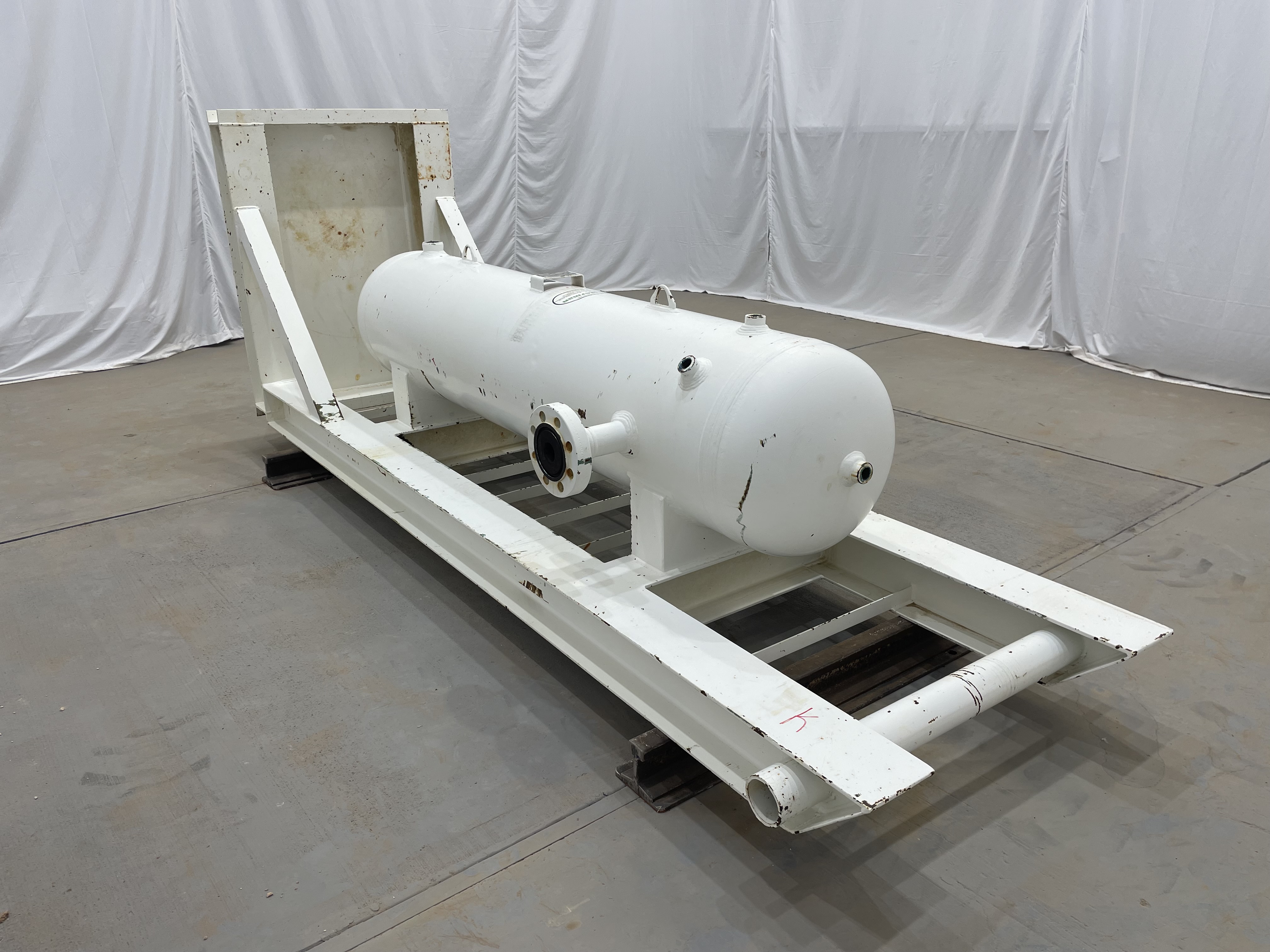 Used Sand Trap, Gravity, 24"x8', 3000#