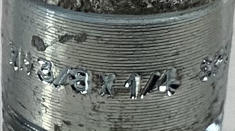 Nipple, Swage, THD, 3/8"x1/4", XH