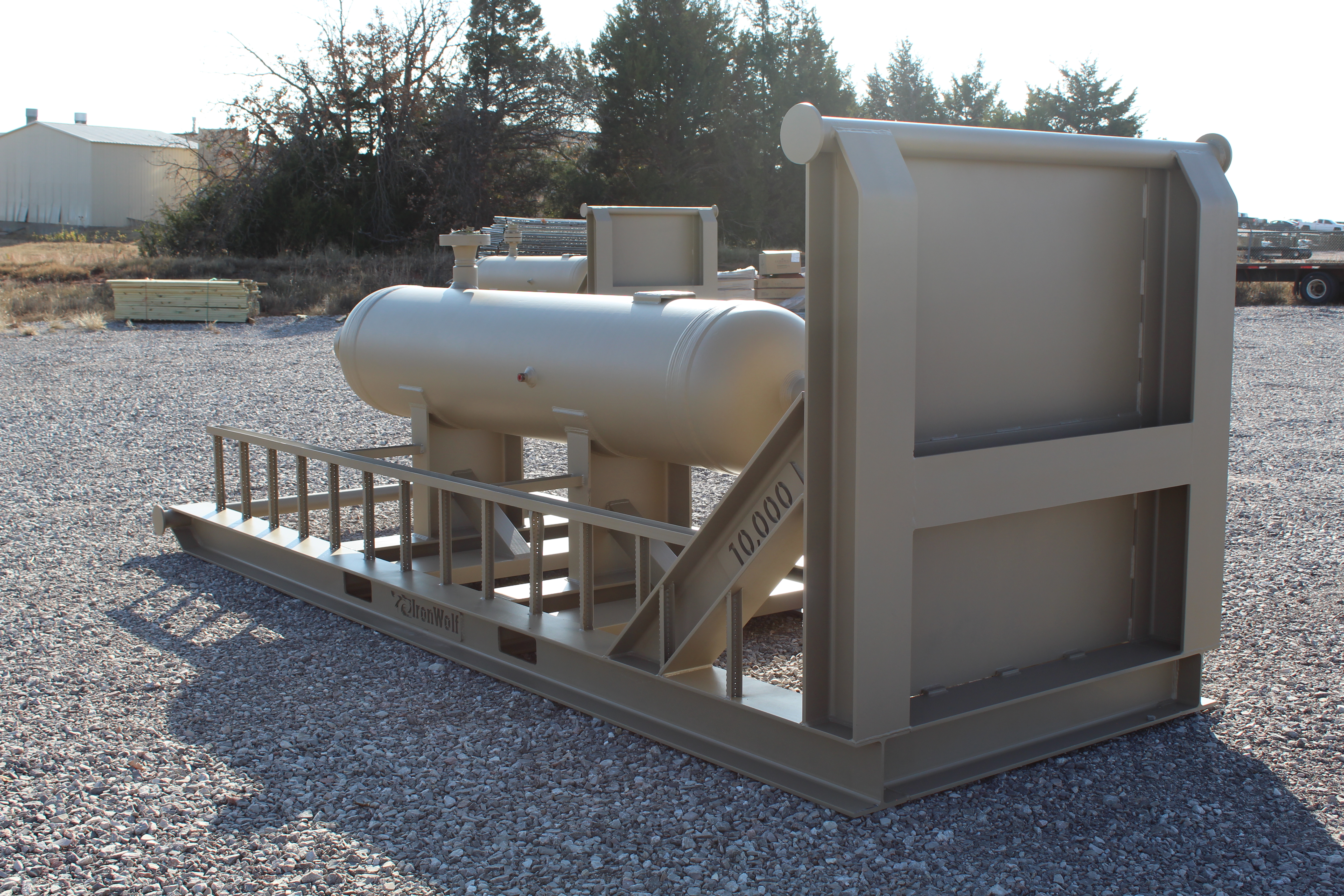 Sand Trap, Cyclonic, 24"x8', 10000#