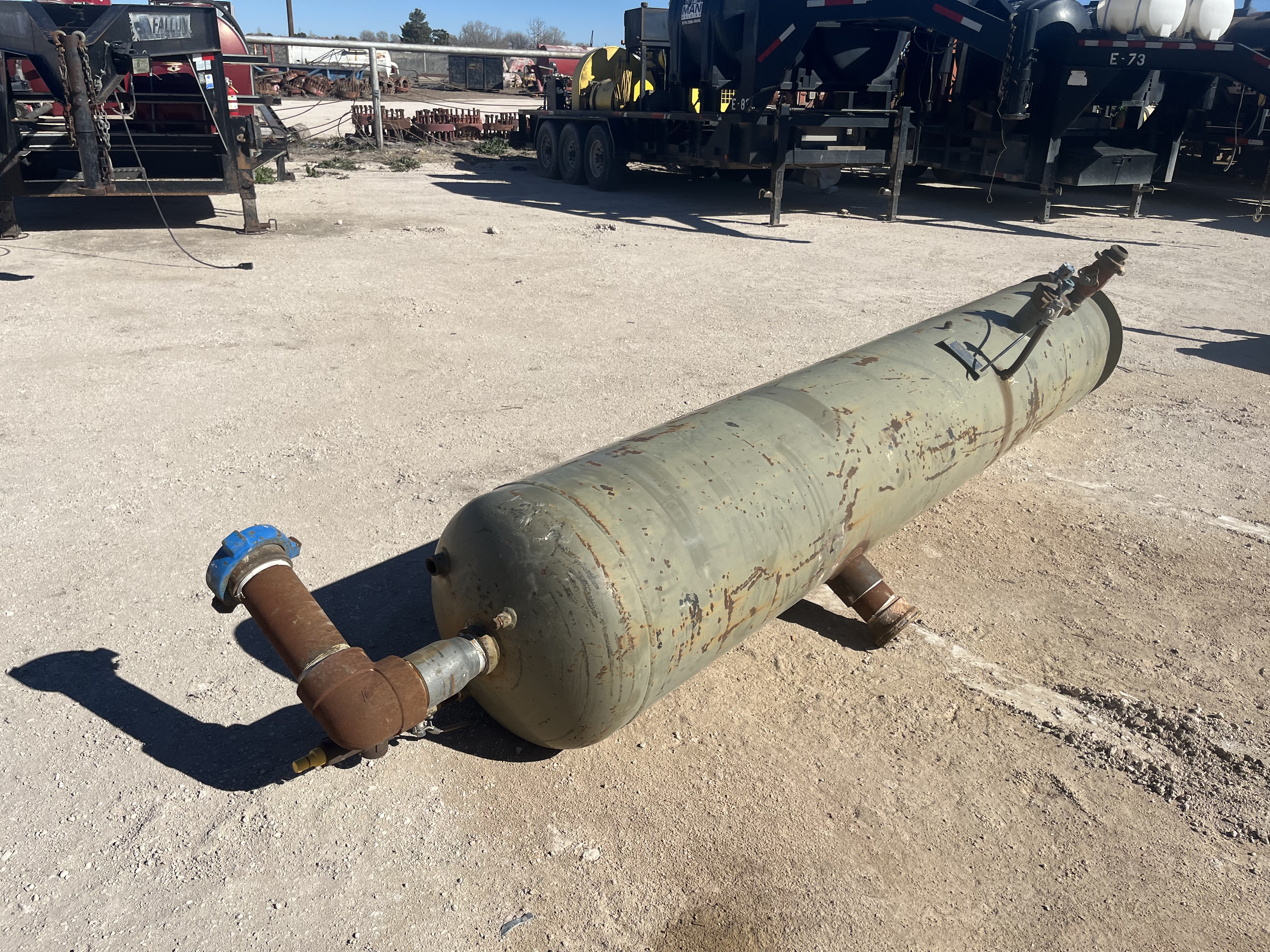 Used Separator, Vertical 24"x10', 1000#