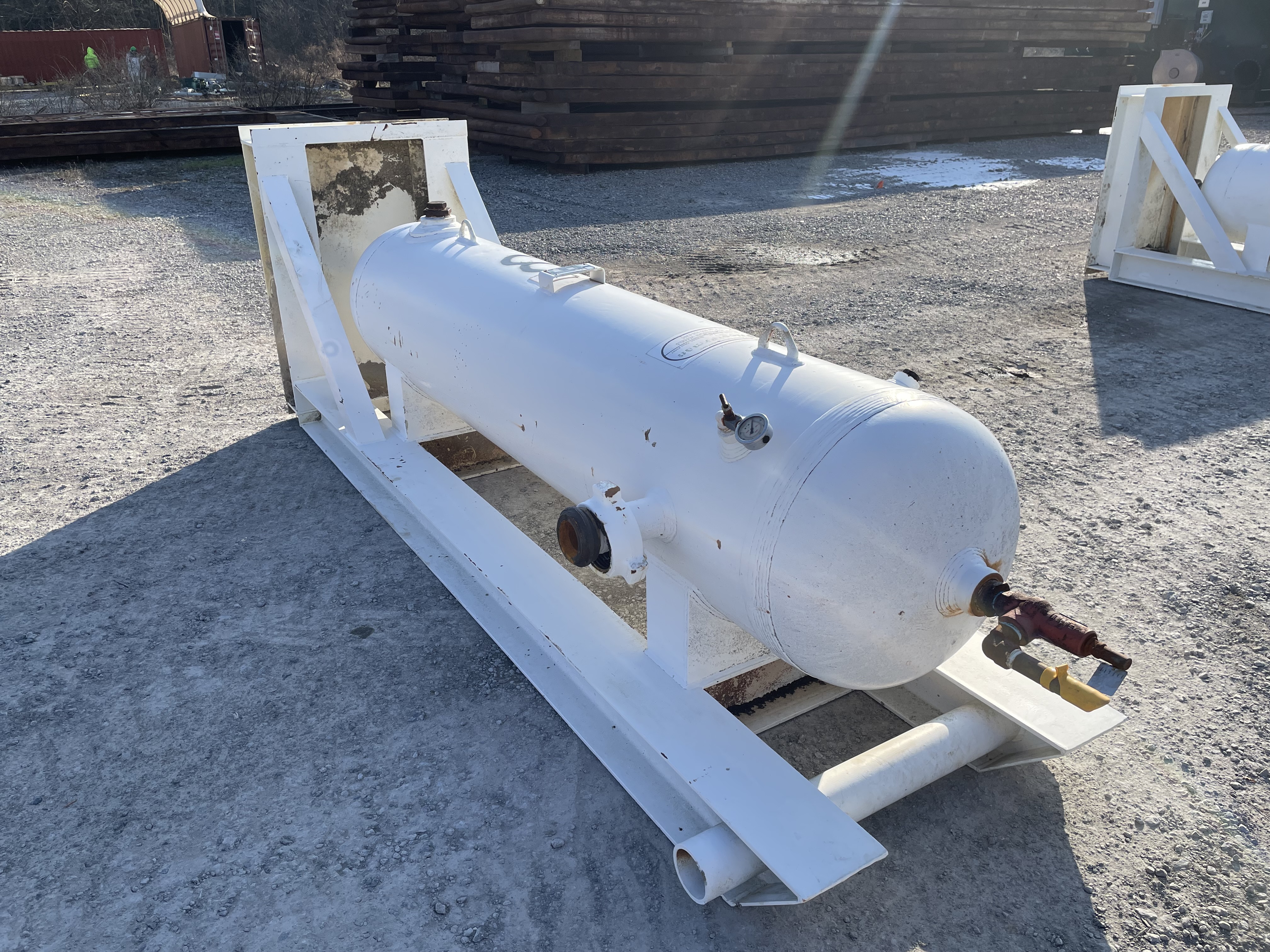 Used Sand Trap, Gravity, 24"x8', 3000#