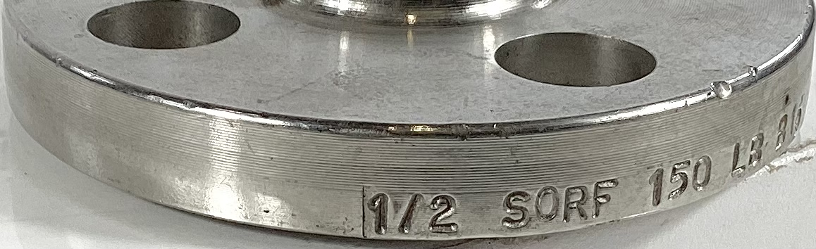 Flange, Pipe, 1/2", RFSO, 150