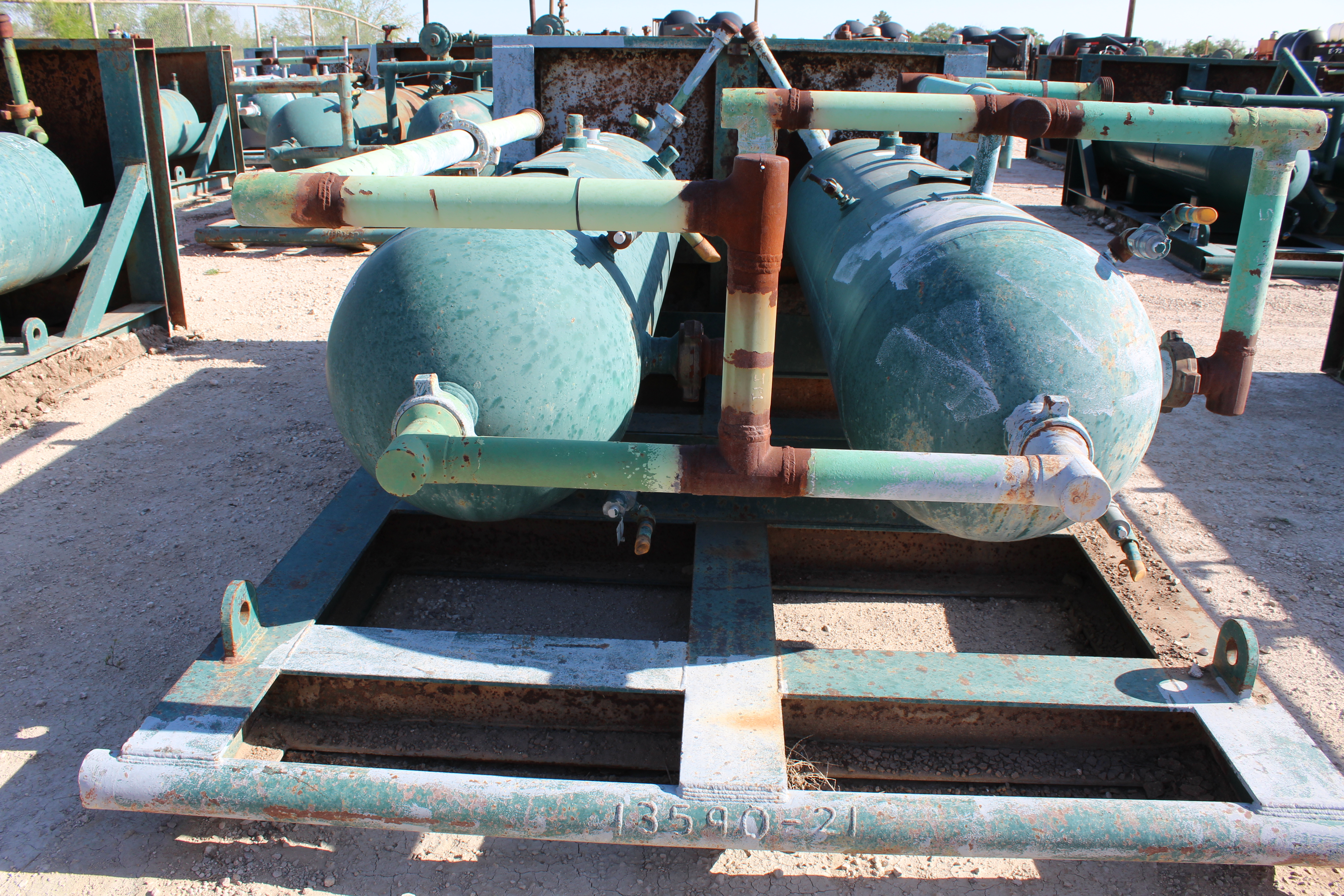 Used Sand Trap, Dual, Gravity, 30"x8', 3000#