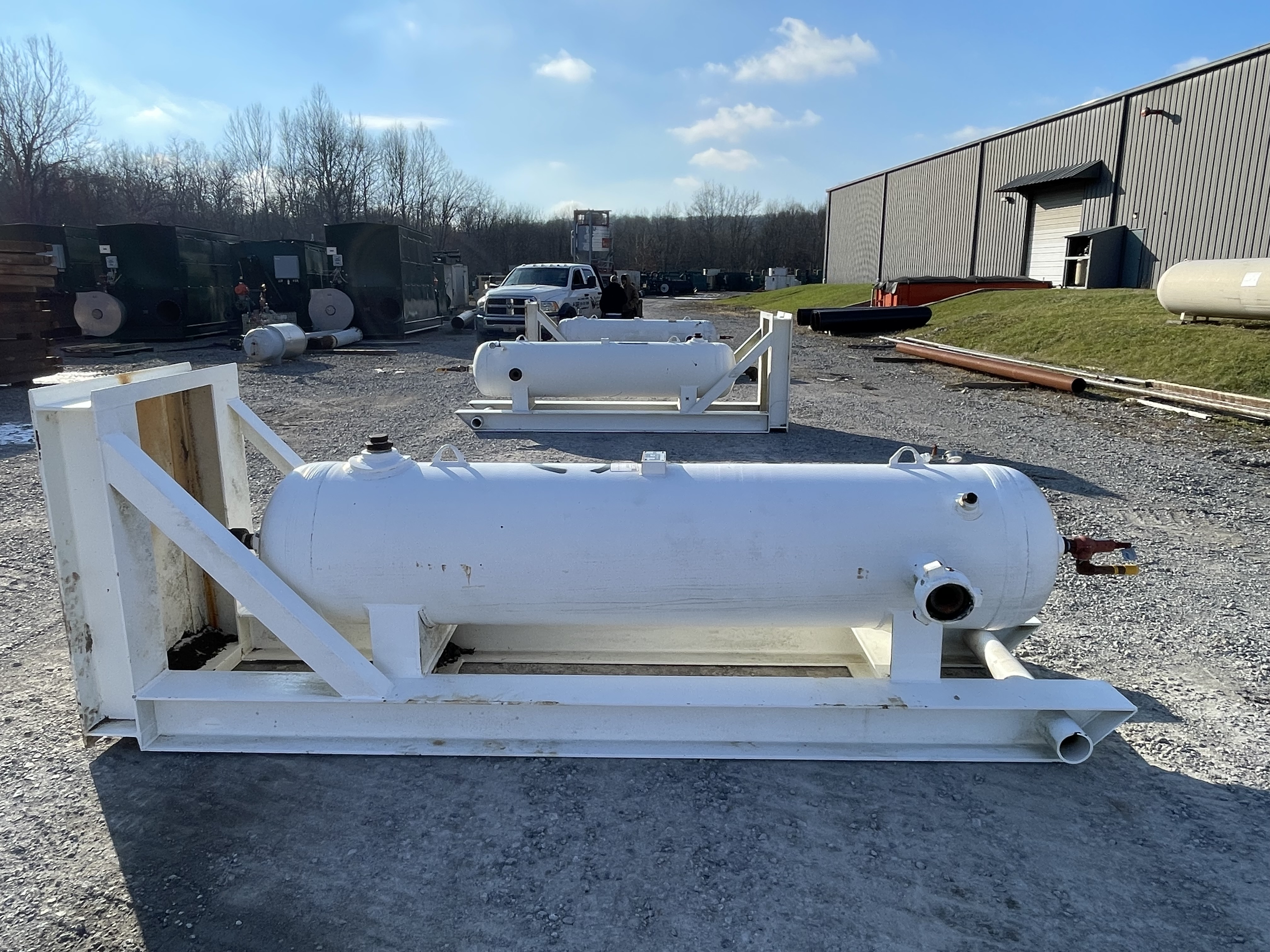 Used Sand Trap, Gravity, 24"x8', 3000#