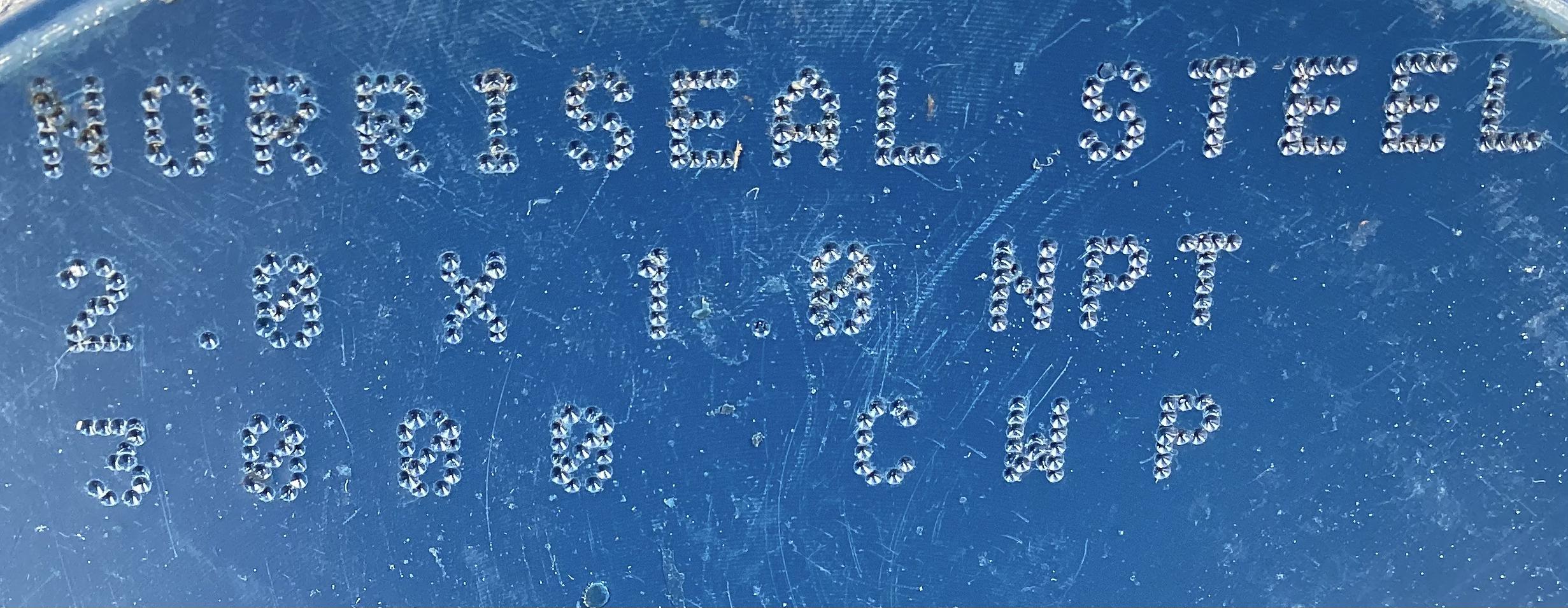 Norriseal Series 1006 Style 4V03 Horizontal Chamber