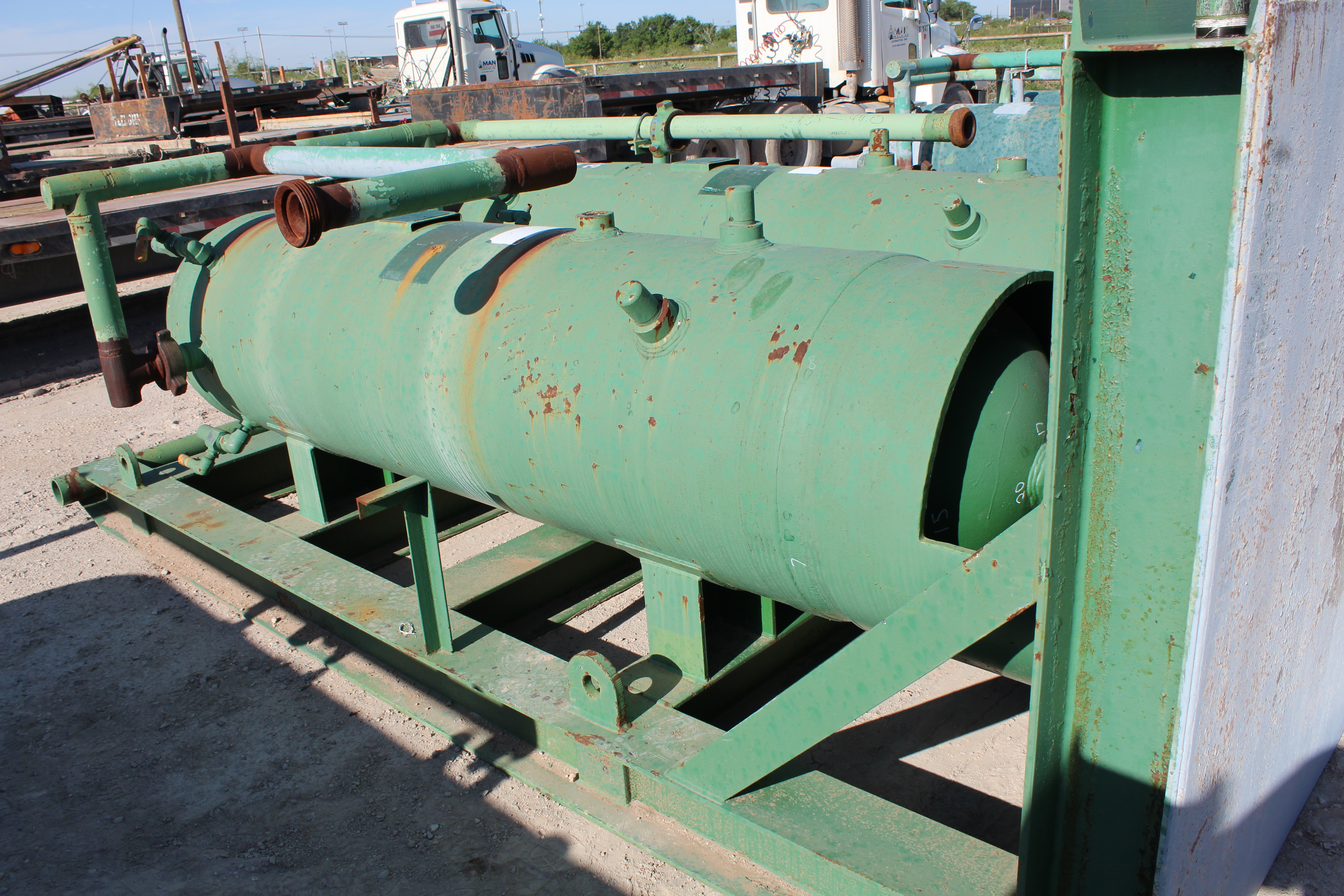 Used Sand Trap, Dual, Gravity, 30"x8', 3000#