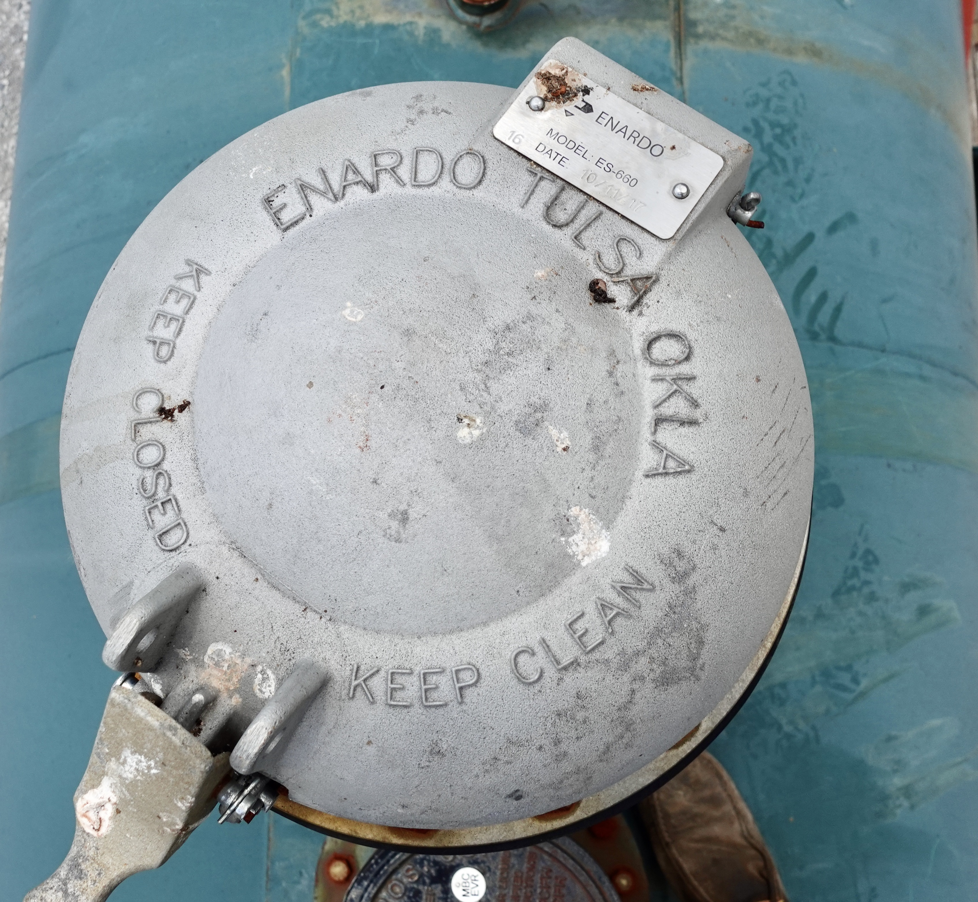 Used Storage Tank, 65"x12', 2000 gal