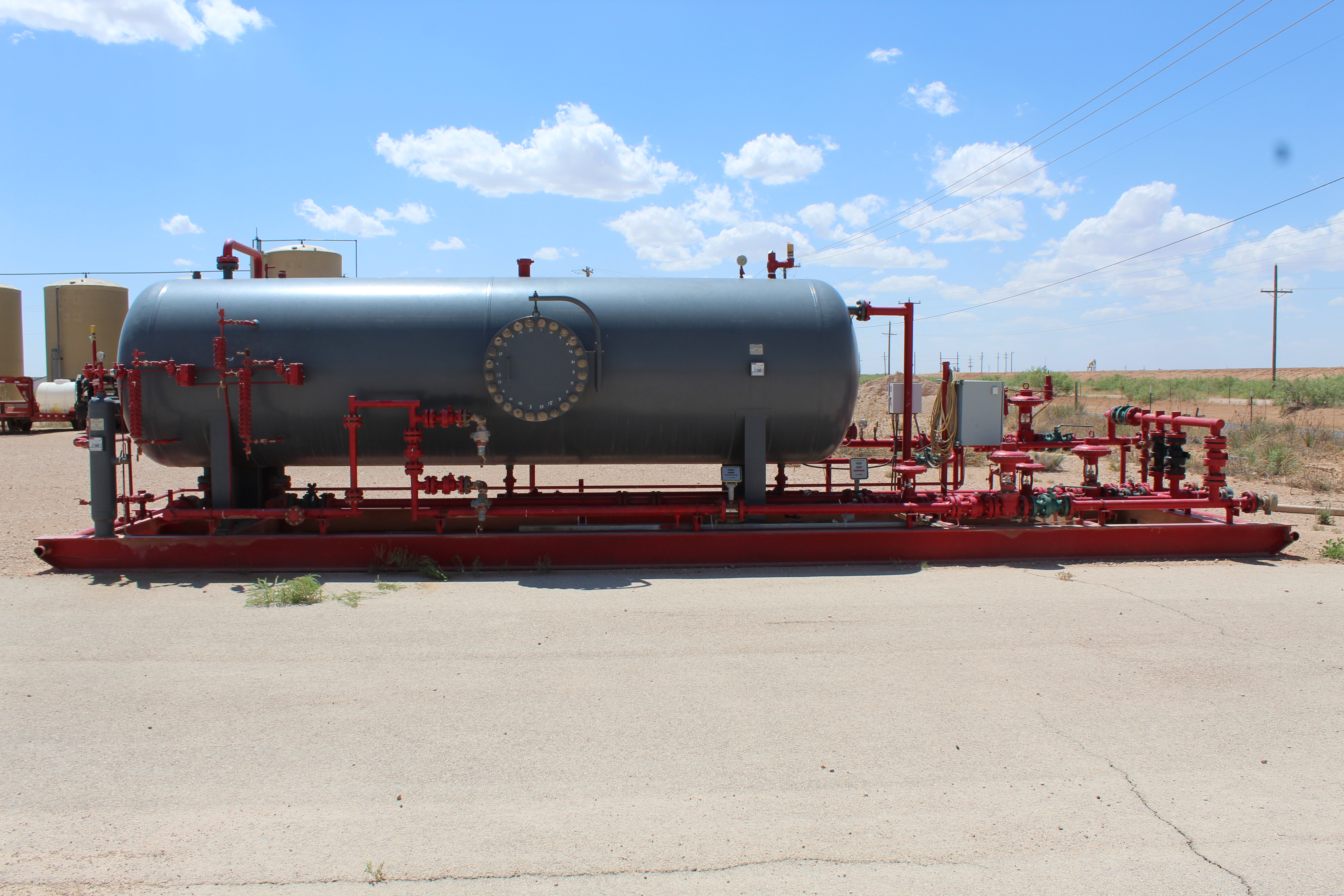 Used Separator, Horizontal, 4P, 72"x20', 500#