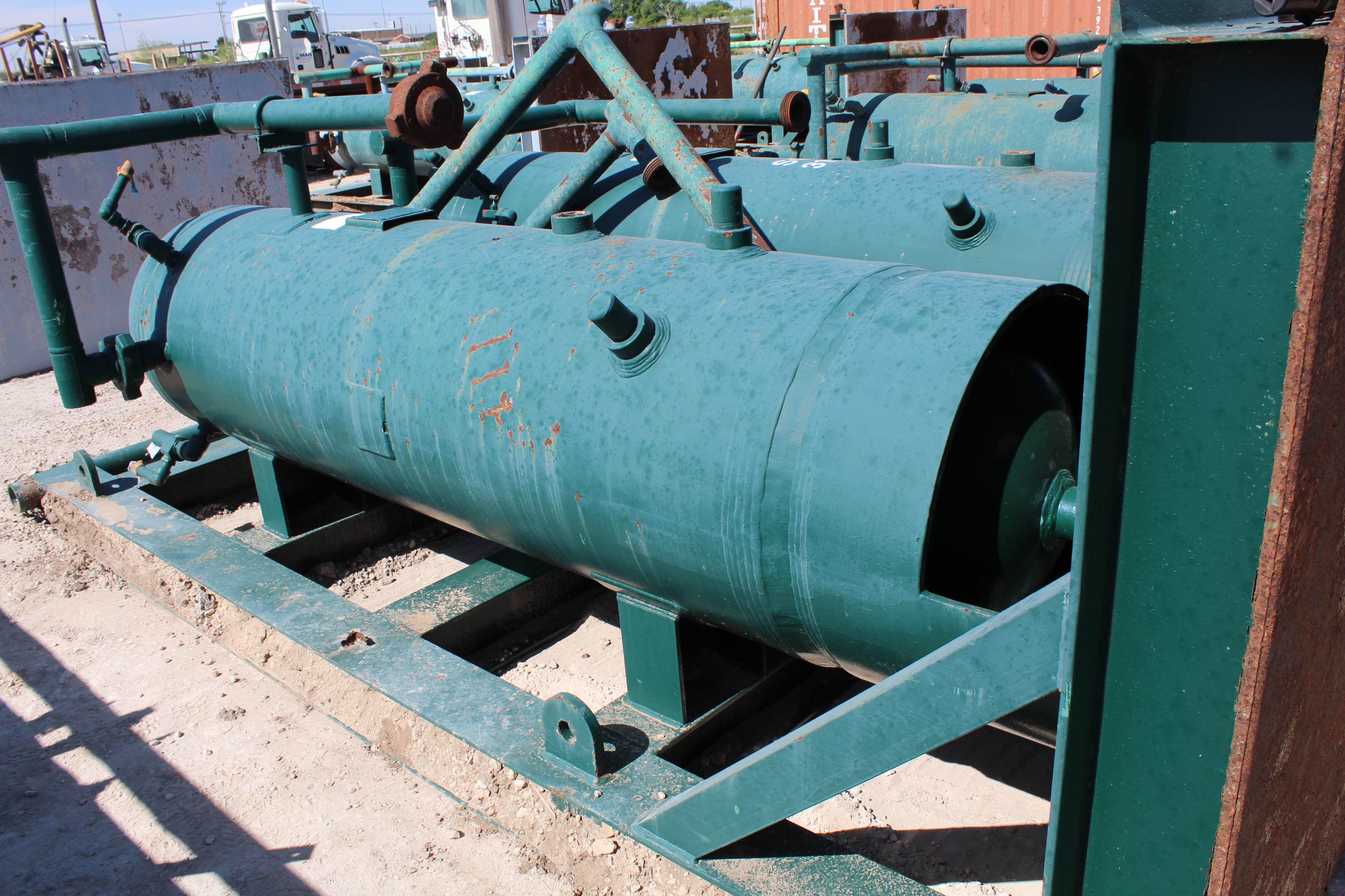 Used Sand Trap, Dual, Gravity, 30"x8', 3000#