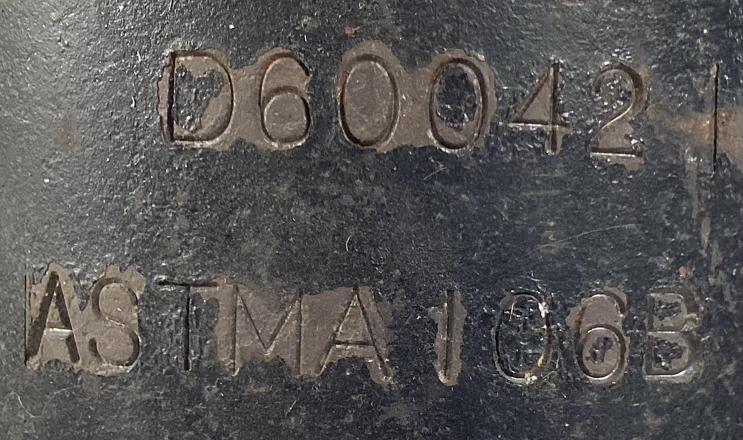 Pipe, Hammer Nut, 4"x10"