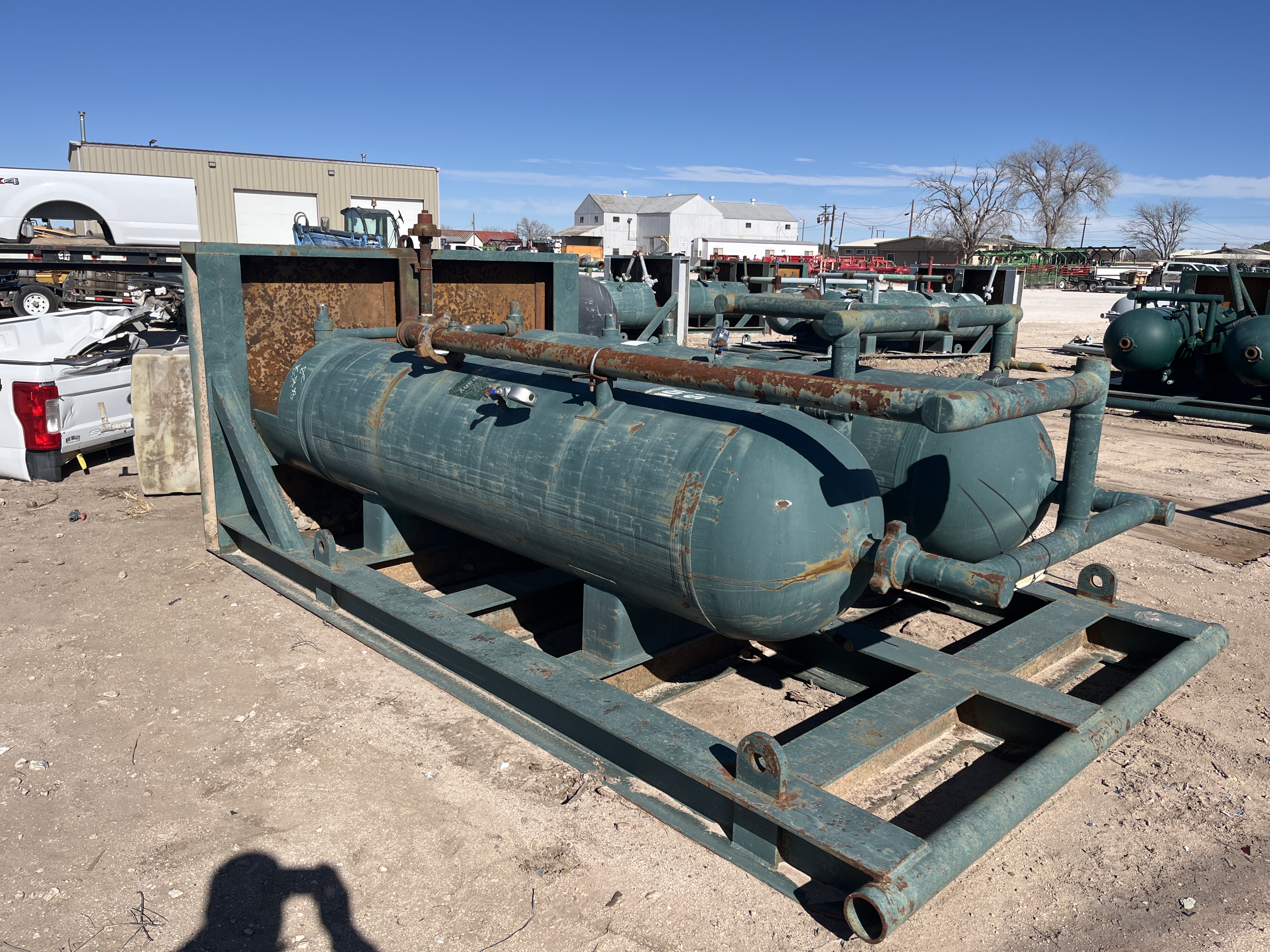 Used Sand Trap, Dual, Gravity, 30"x8', 3000#