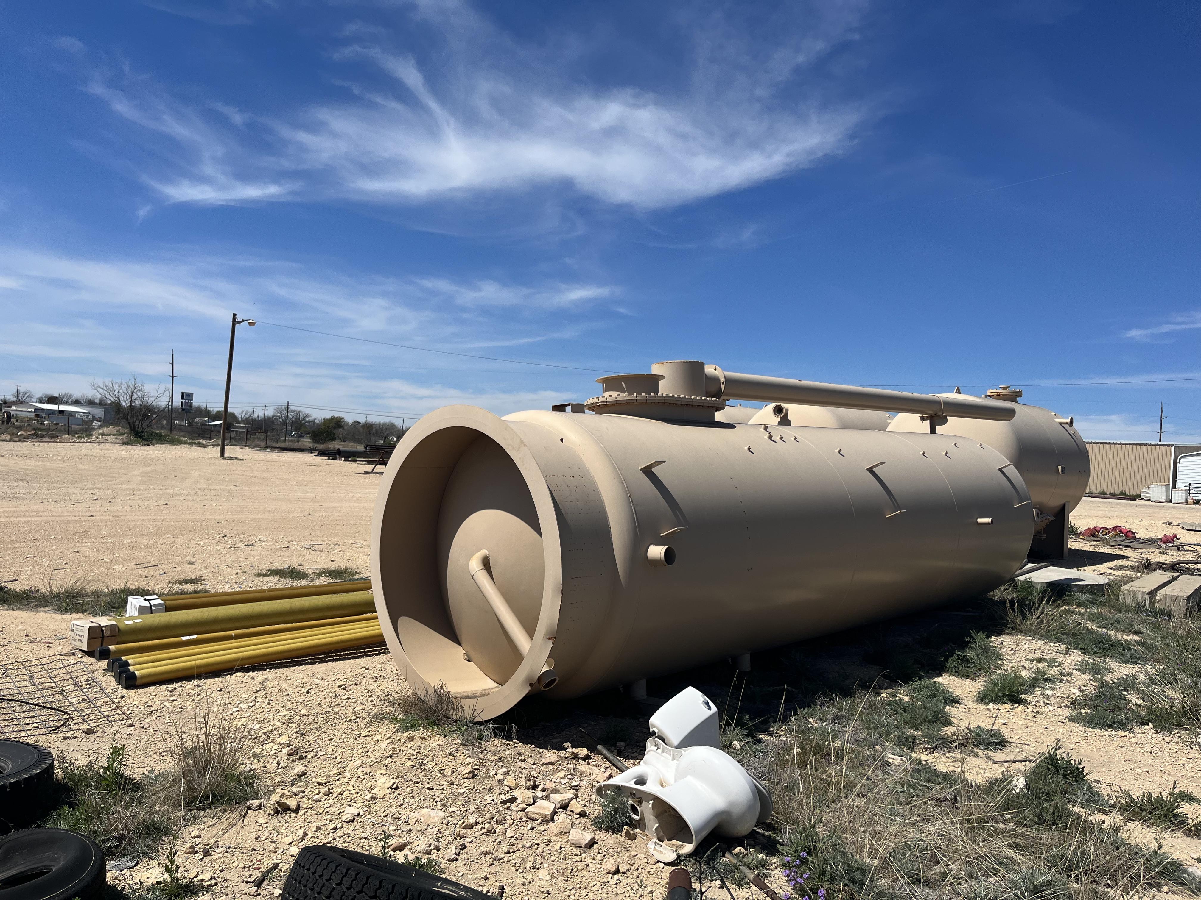 Heater Treater, Vertical, 6'x20', 75# MAWP