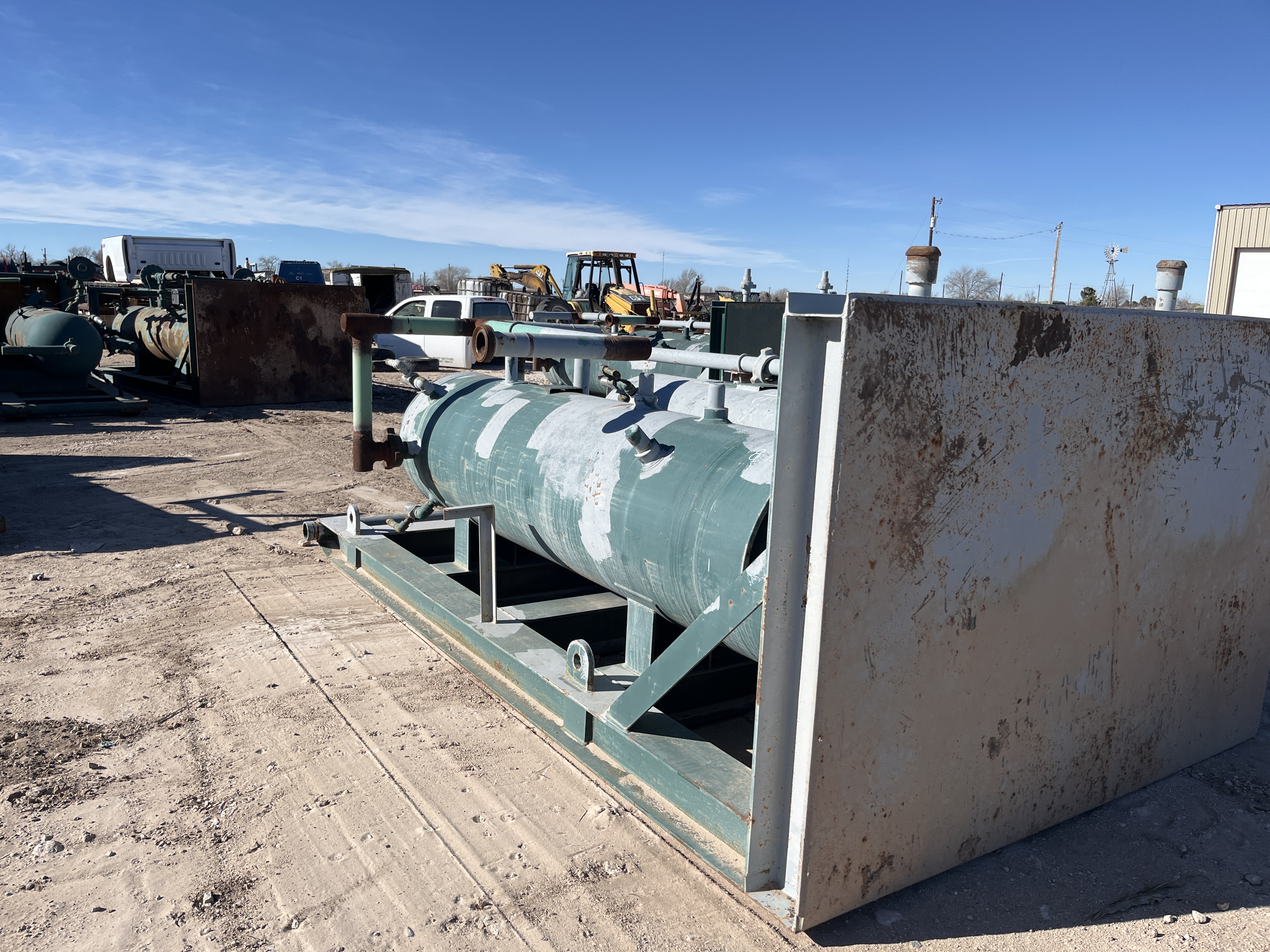 Used Sand Trap, Dual, Gravity, 30"x8', 3000#