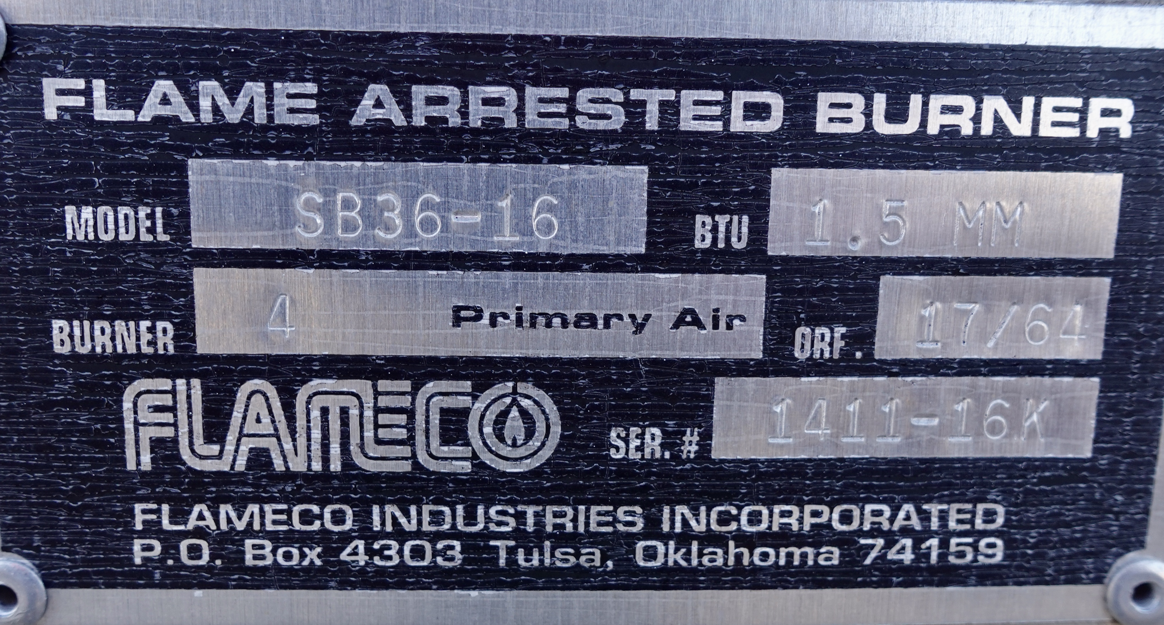 Used Line Heater, 1.5 mmbtu, 3", 5000#