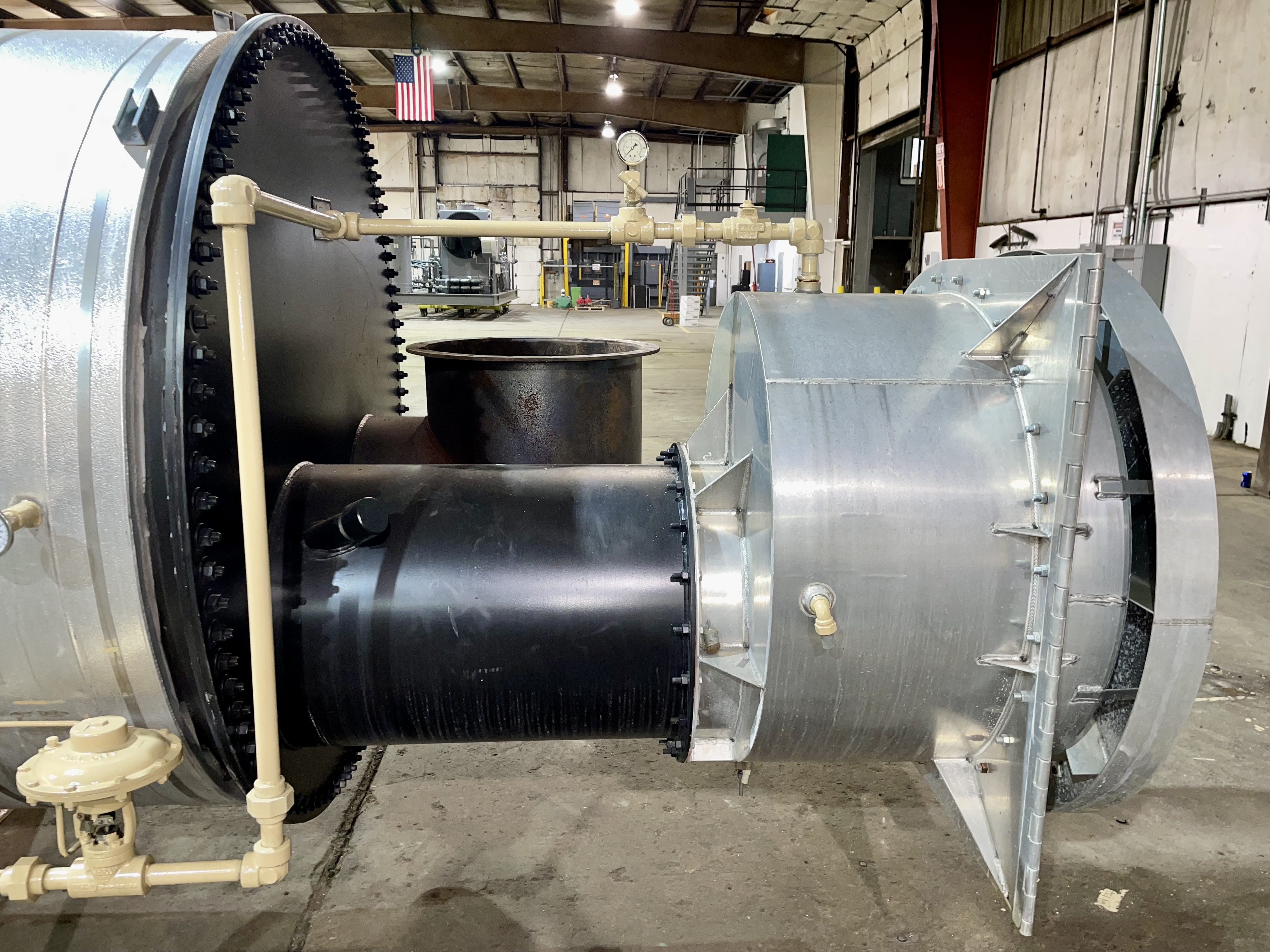 Used Line Heater, 2.5 mmbtu, 4", 5000#