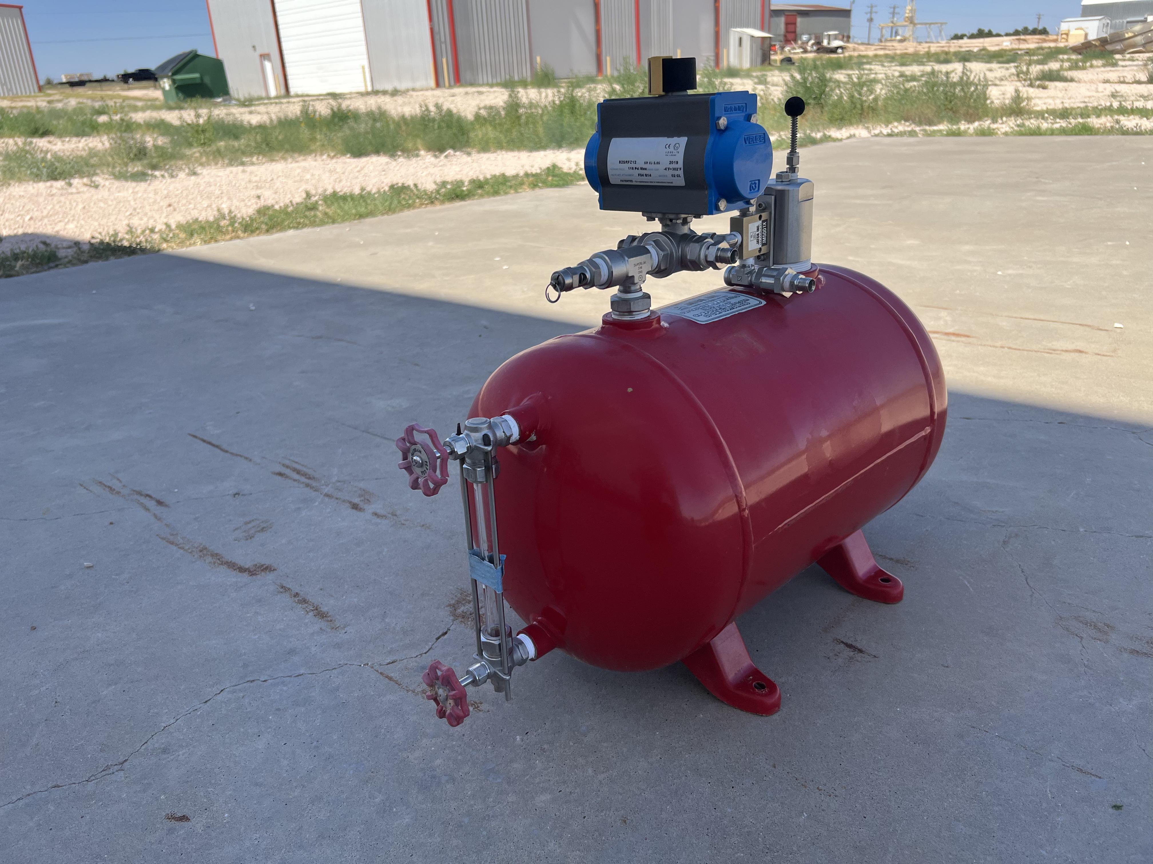 Blowcase, Horizontal, 8.9 gal, 200#