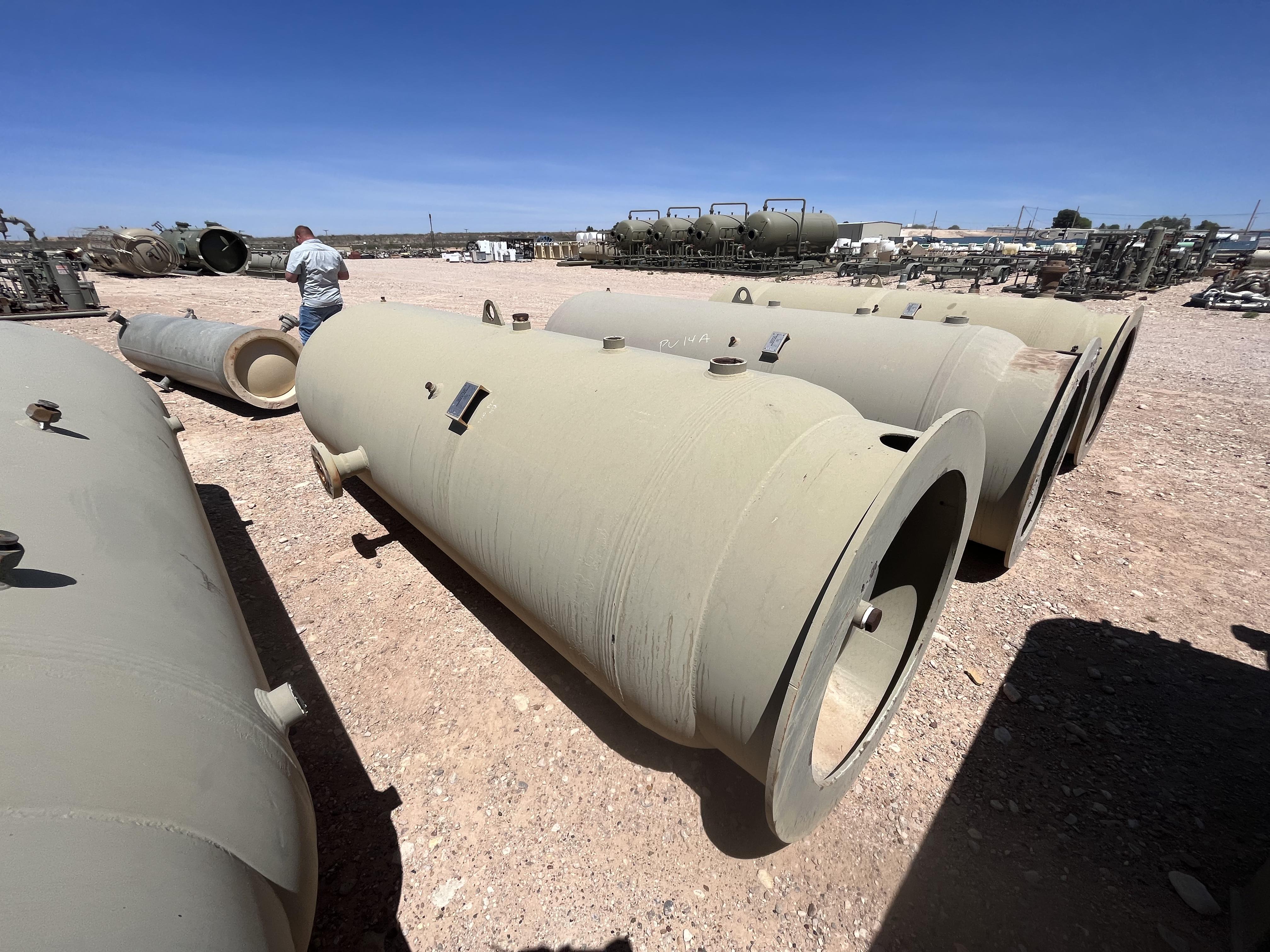 Used Separator, Vertical, 2P, 48"X10', 1000#