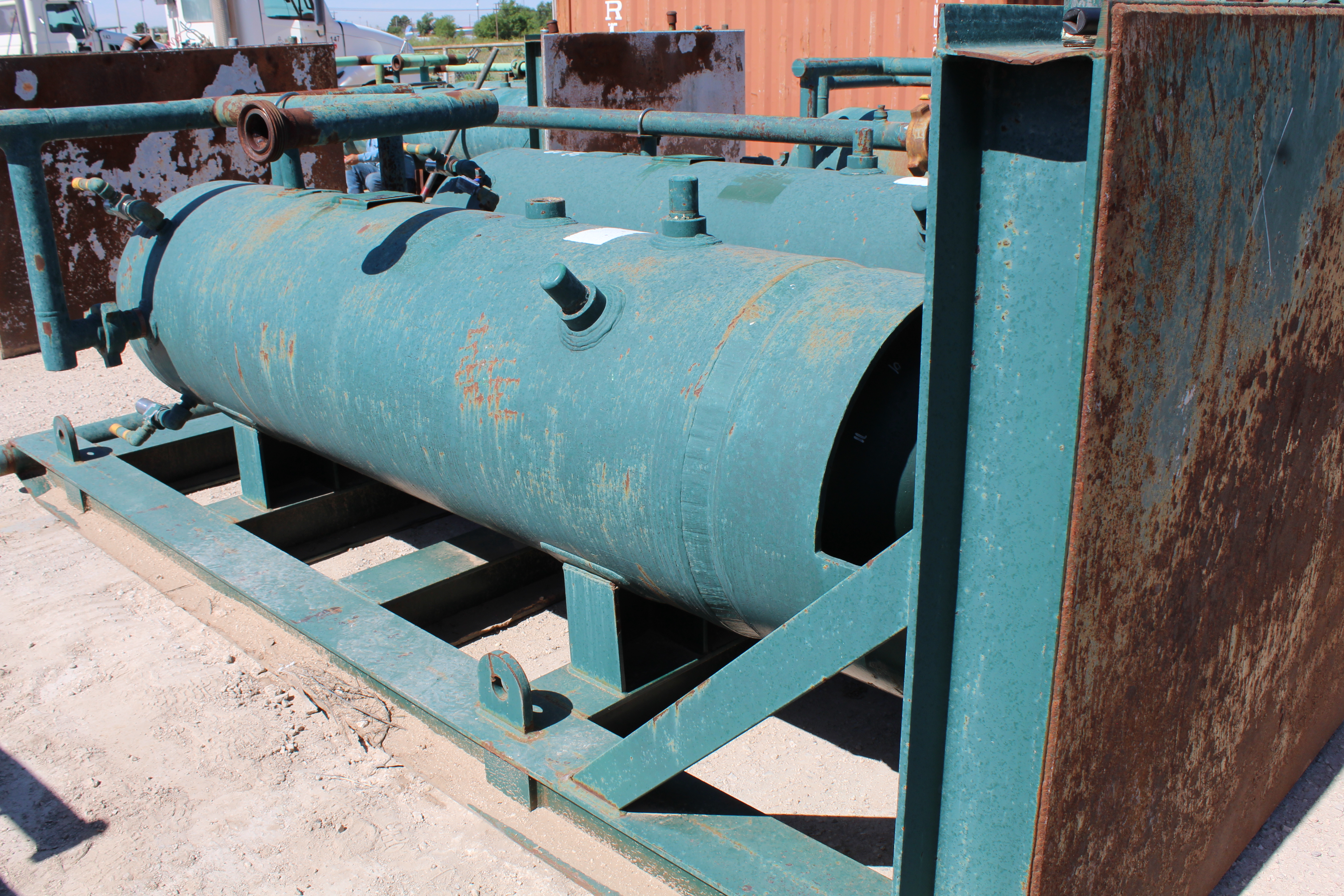 Used Sand Trap, Dual, Gravity, 30"x8', 3000#