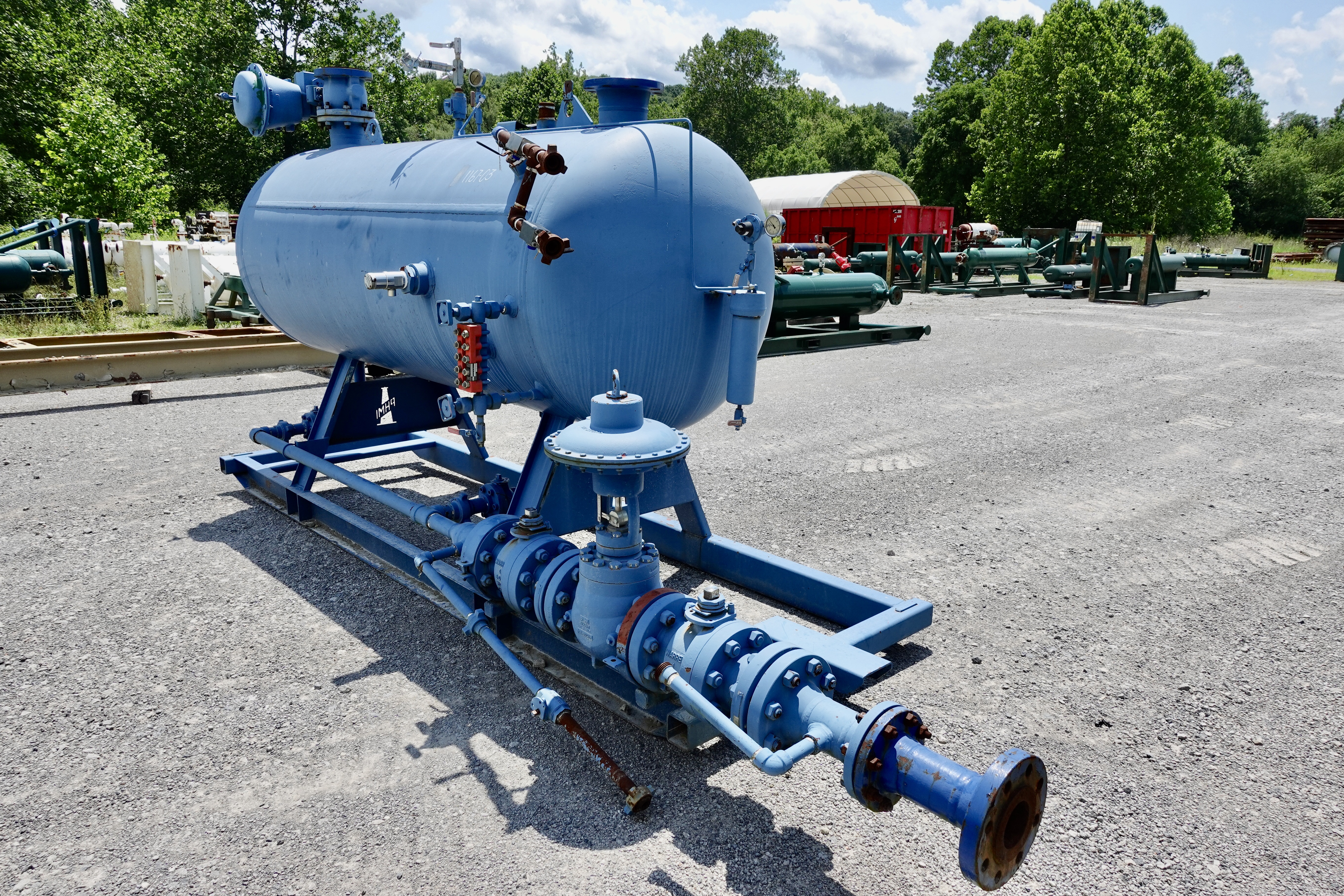 Used Separator, Horizontal, 2P, 42"x8', 250#